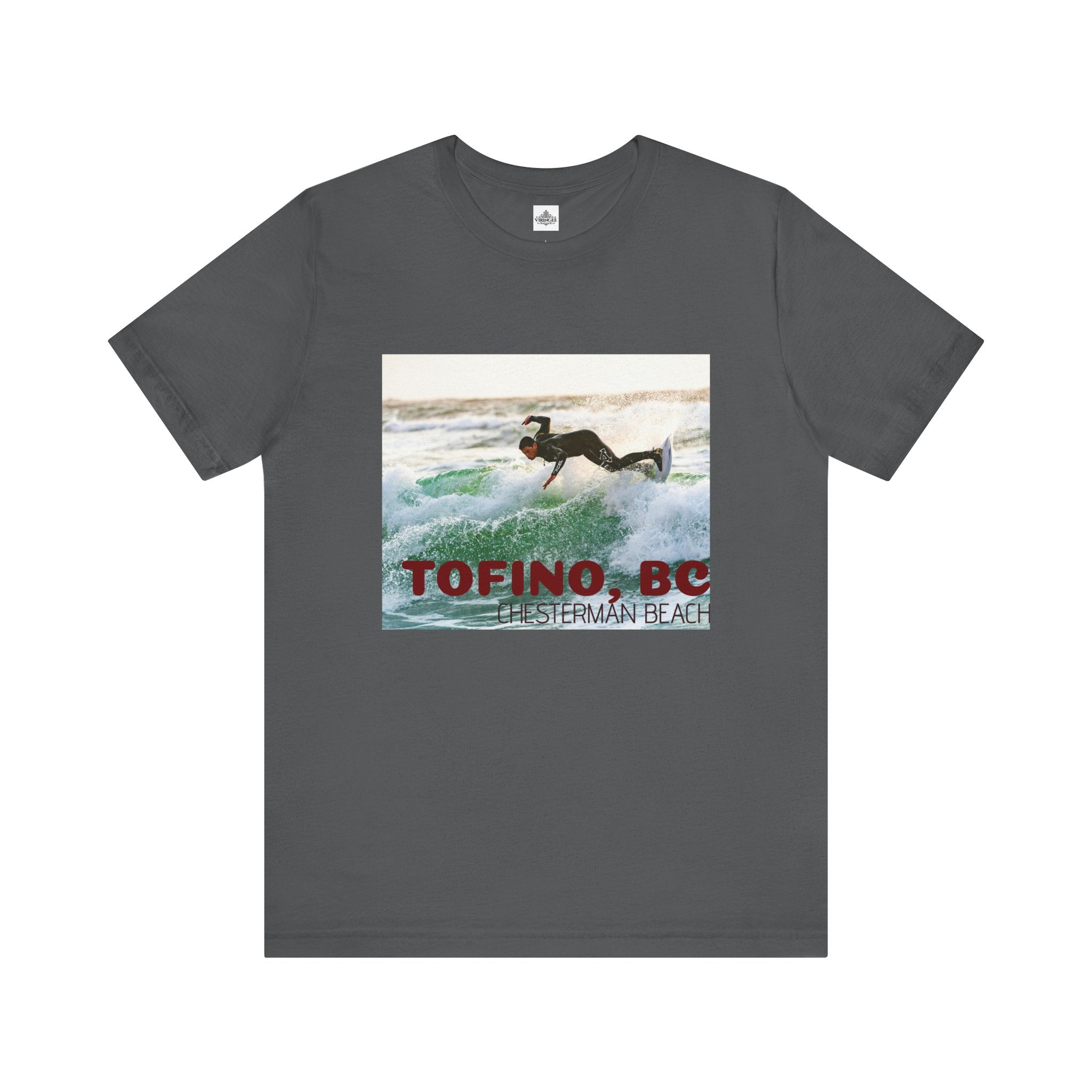 Viringee Tofino Chesterman Beach Surfing Graphic Tee
