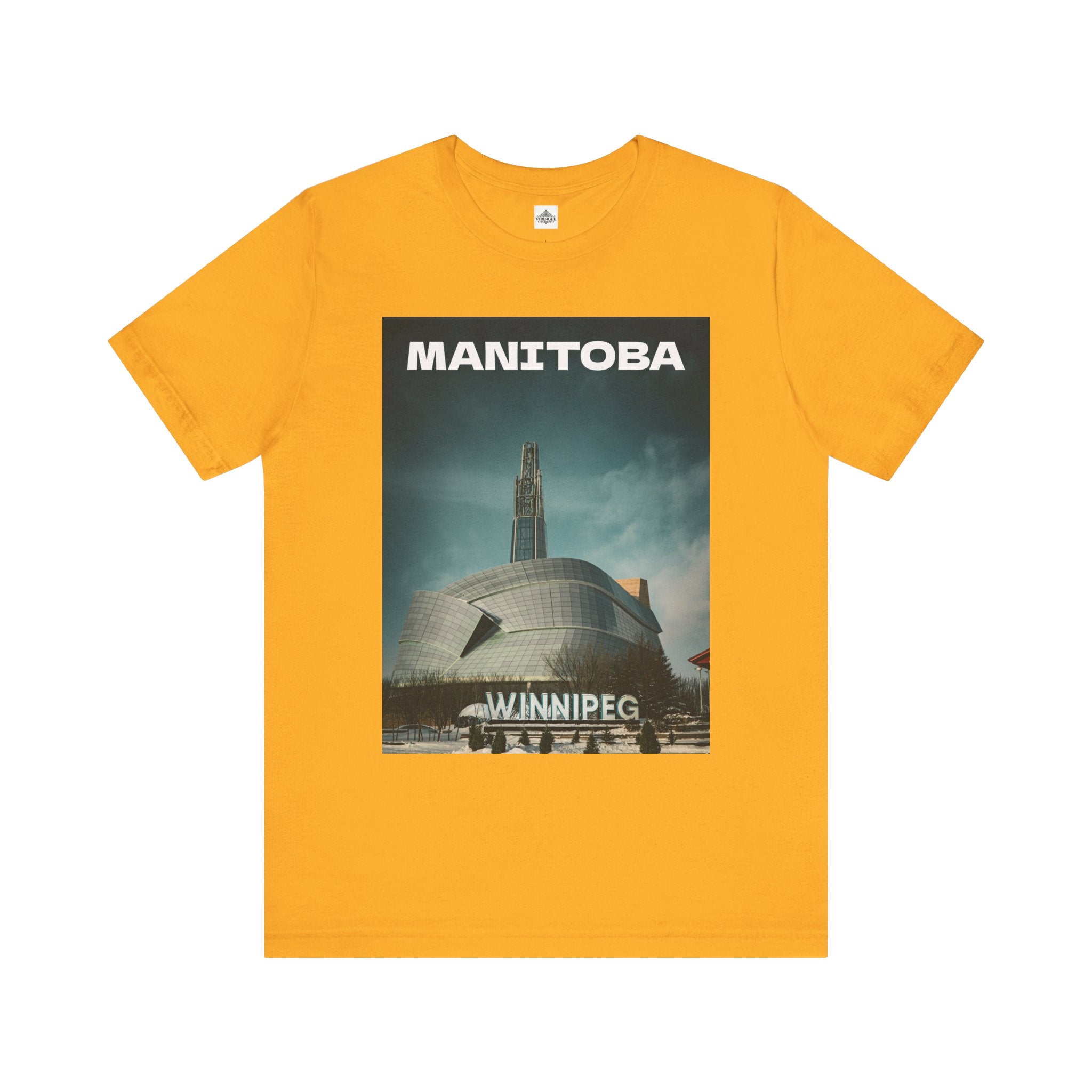 Vintage Manitoba Cityscape Graphic Tee