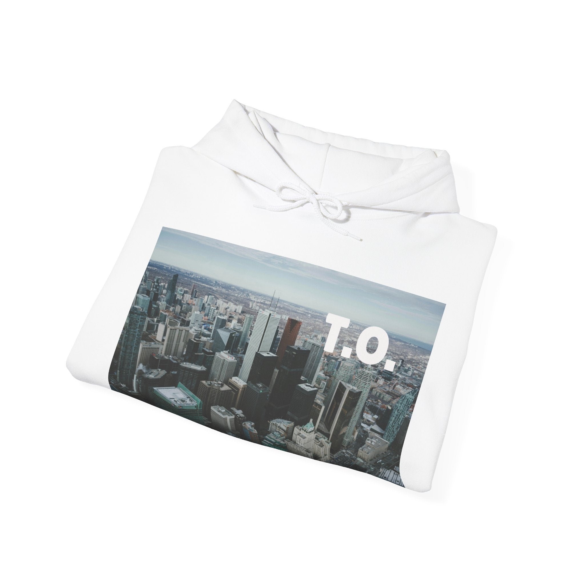 Viringee Toronto T.O. Urban Skyline Unisex Hoodie