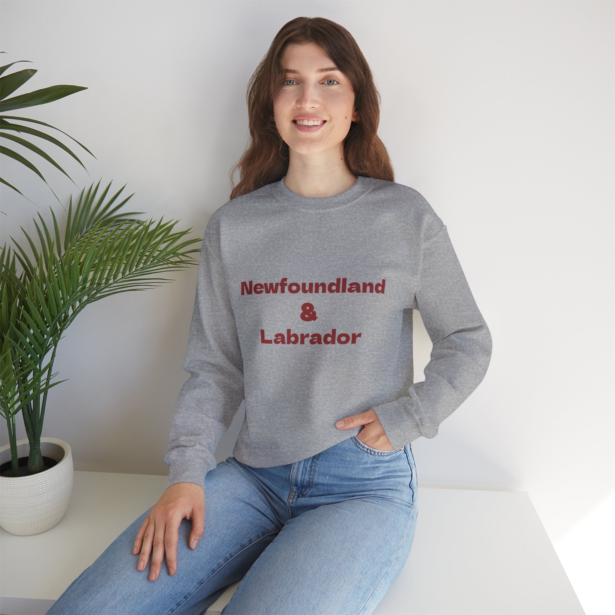 Viringee Newfoundland & Labrador Crewneck Unisex Sweatshirt