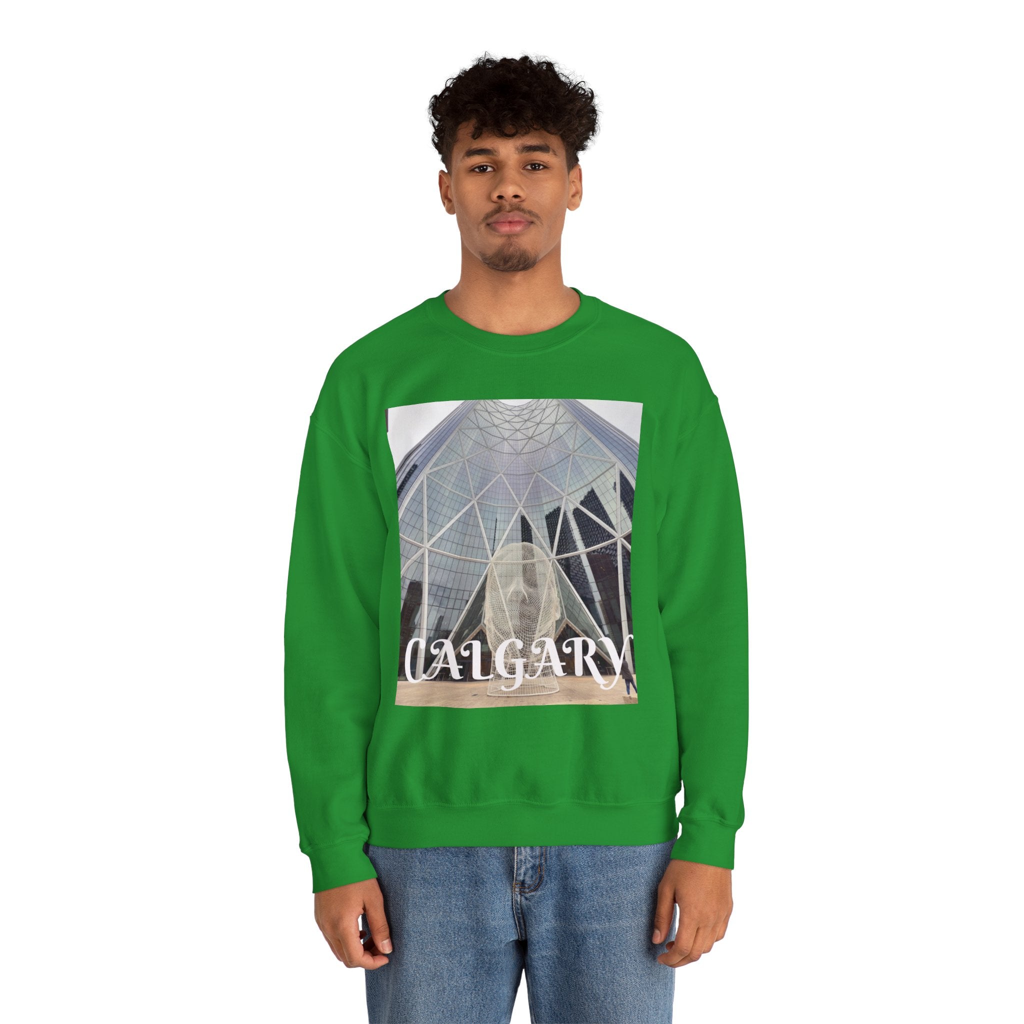 Viringee Calgary Graphic Crewneck Sweatshirt