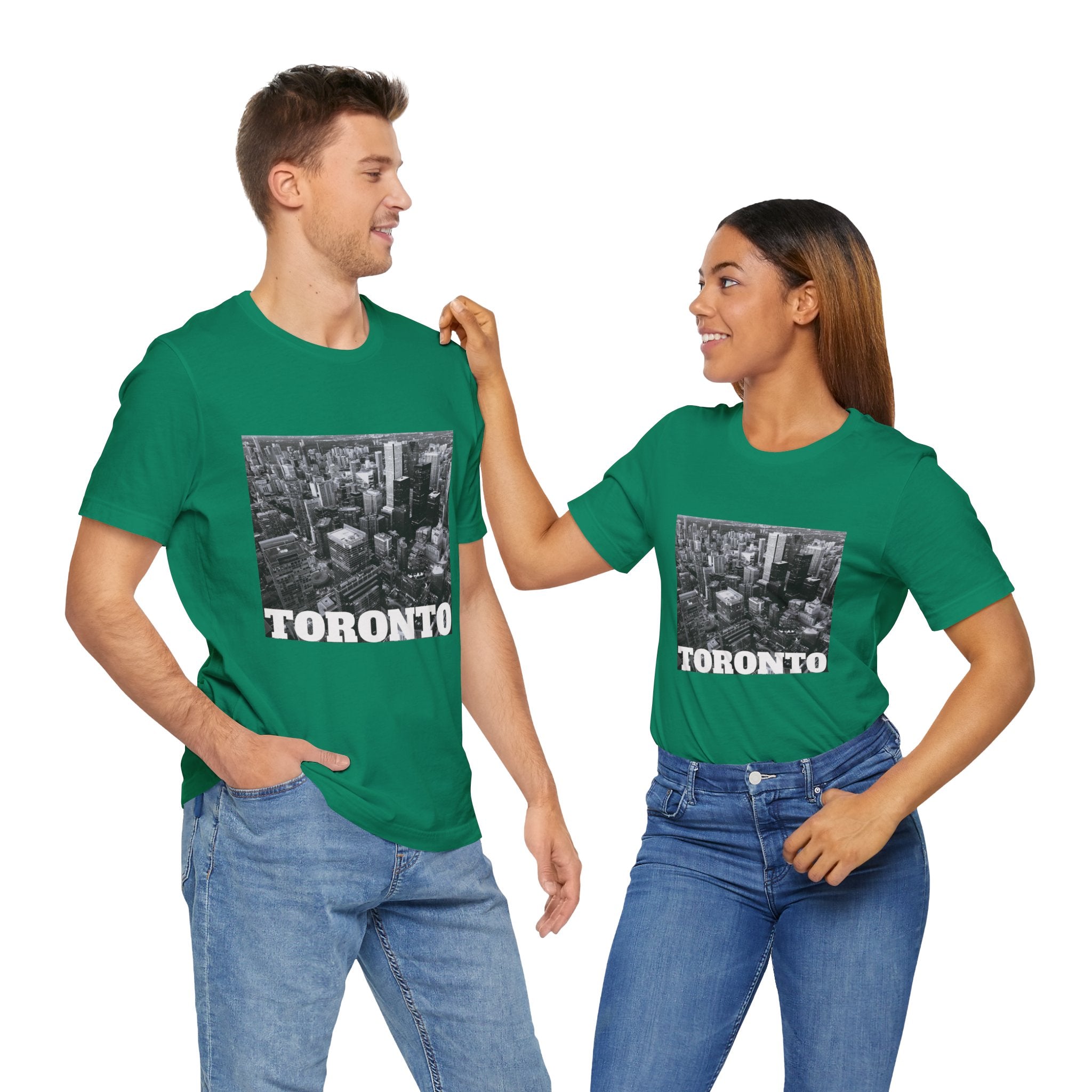 Viringee Downtown Toronto Skyline Unisex T-shirt