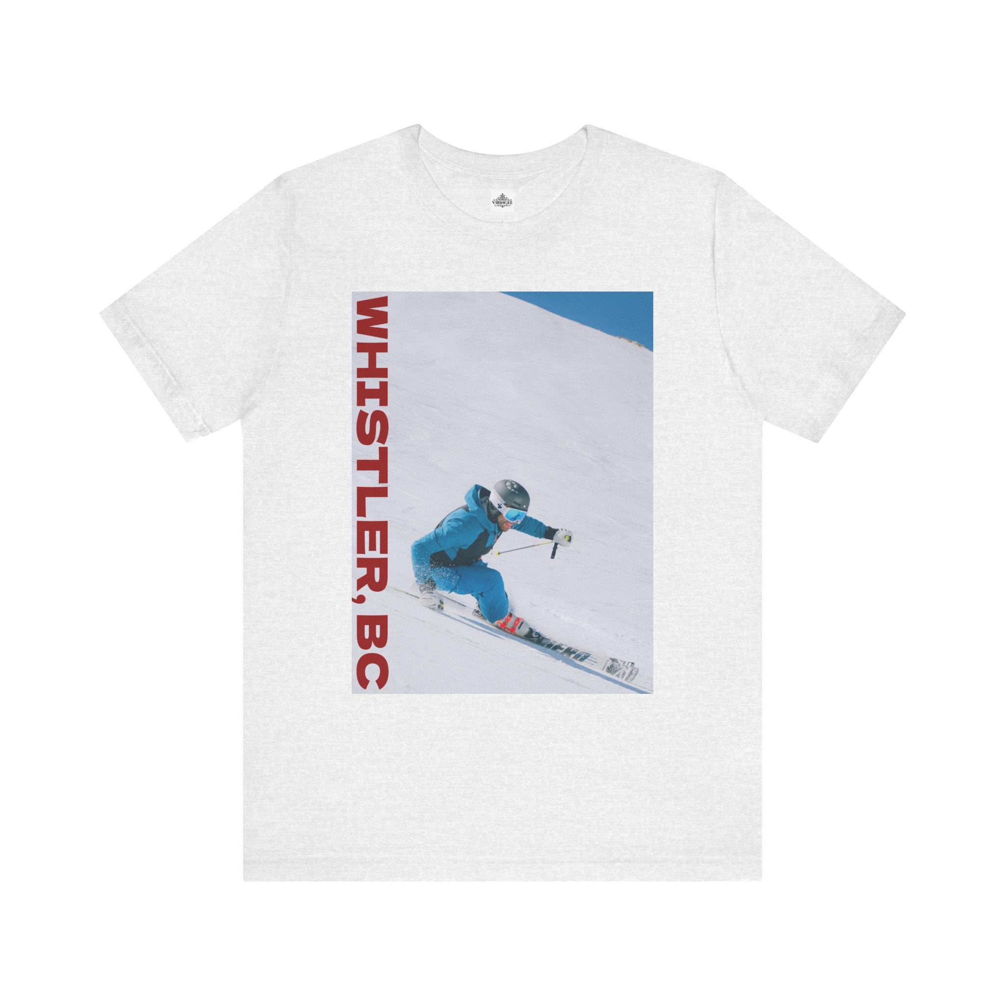 Whistler mountain pride T-shirt, unisex casual wear