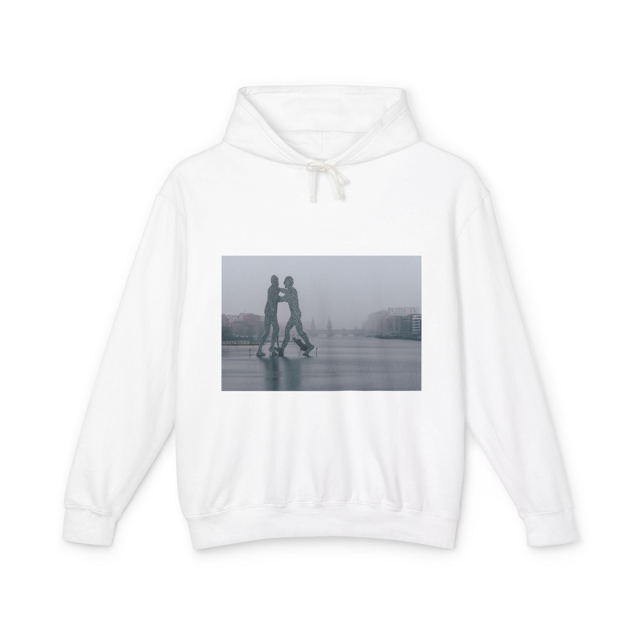 Viringee Molecule Man Unisex Lightweight Hooded Sweatshirt