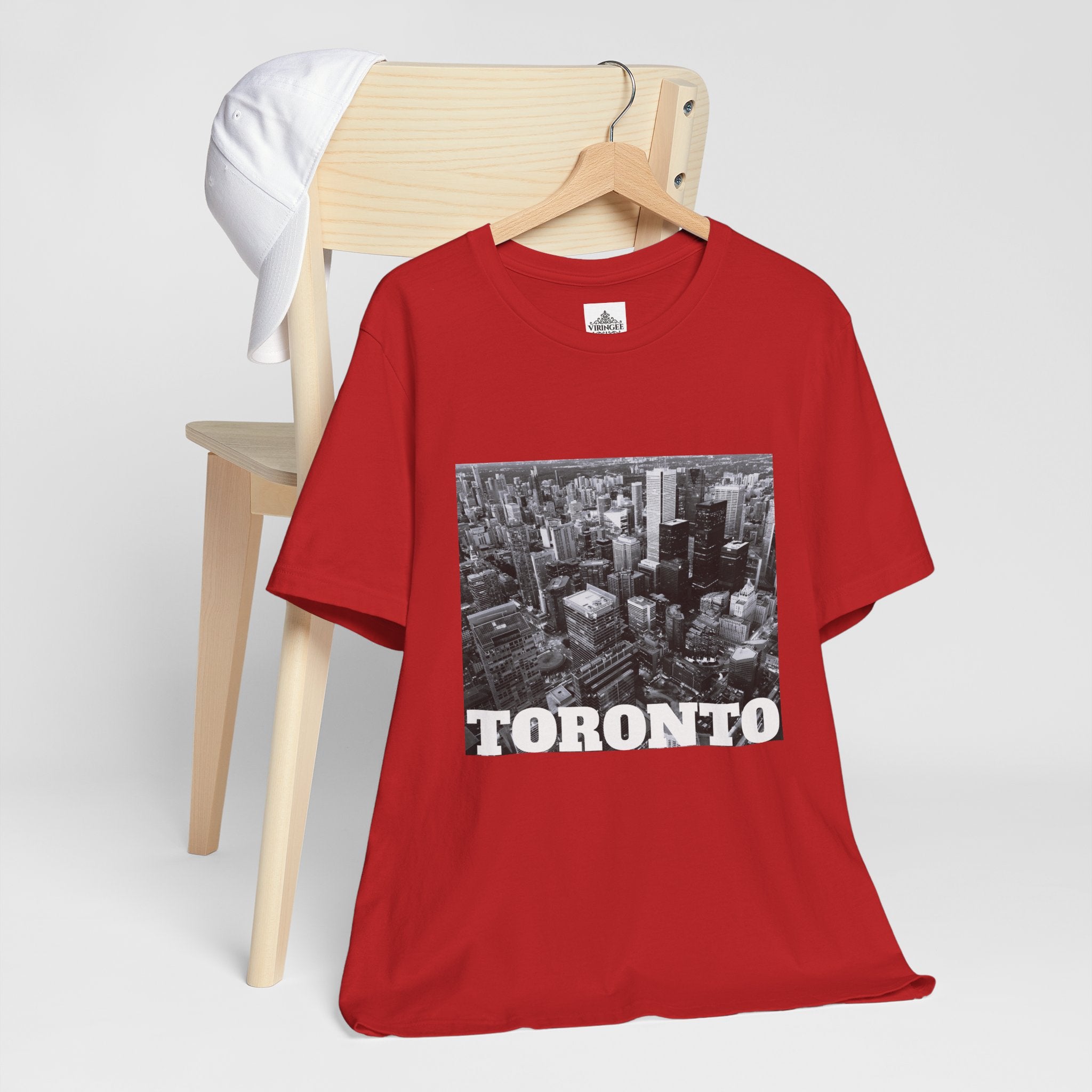 Downtown Toronto skyline T-shirt, unisex short sleeve style