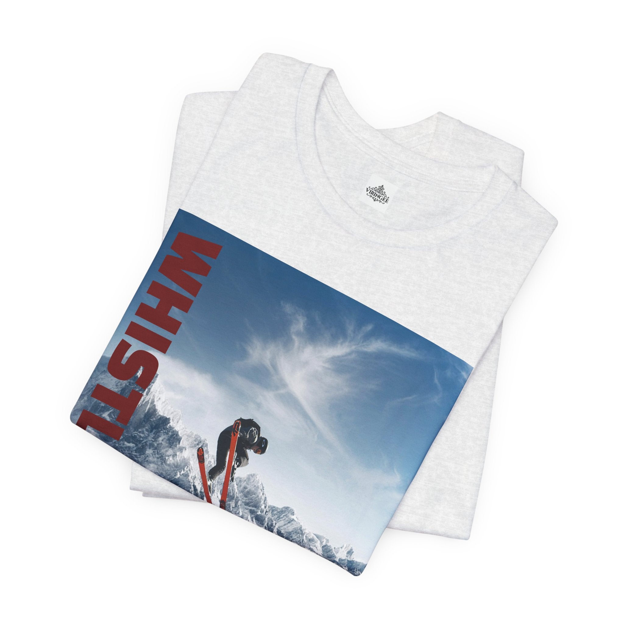 Viringee Whistler BC Snowboarder Short Sleeve Tee