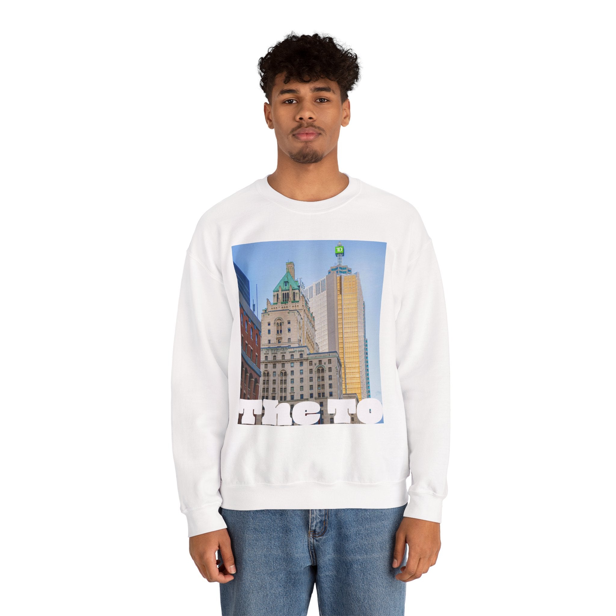 Viringee TO Skyline Unisex Crewneck Sweatshirt