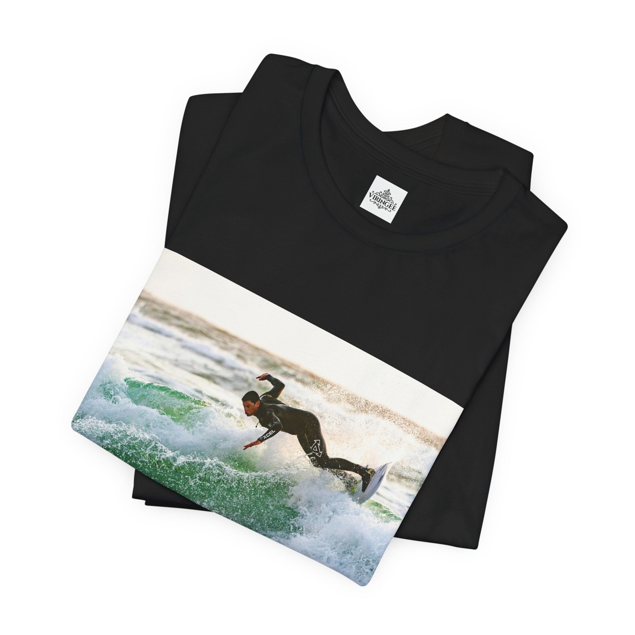 Viringee Tofino Chesterman Beach Surfing Graphic Tee