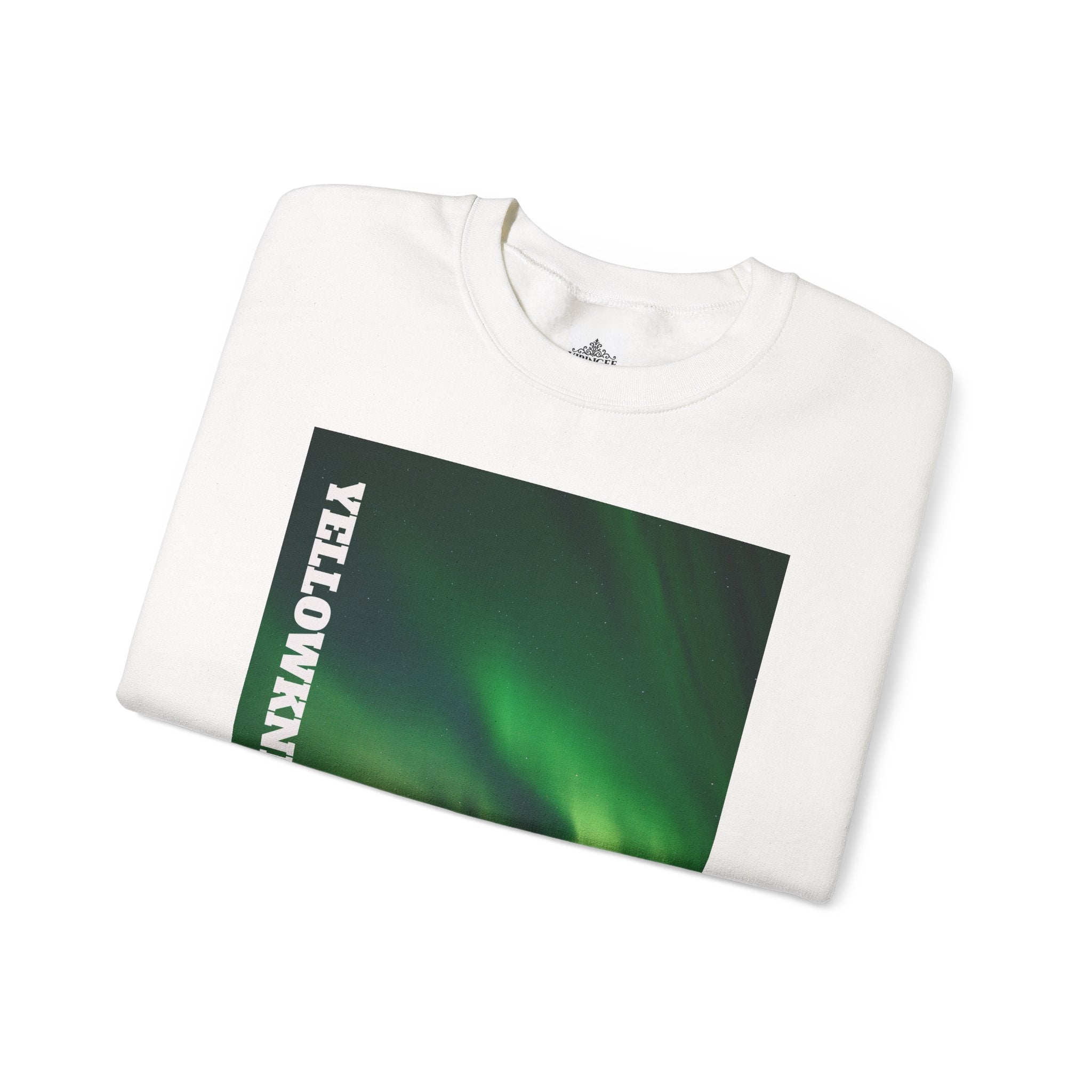 Viringee Yellowknife, NWT Lights Crewneck Sweatshirt
