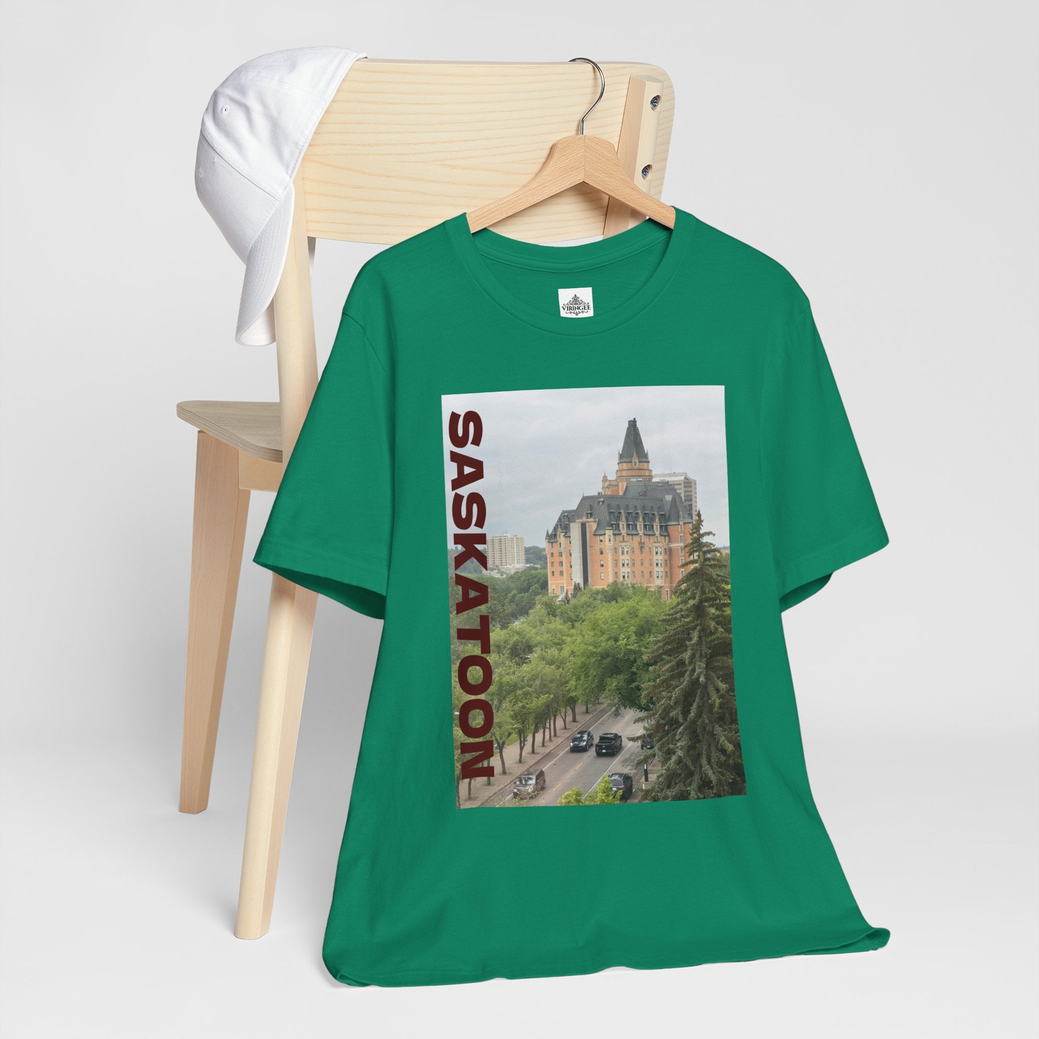 Viringee Saskatoon Unisex Cityscape Tee
