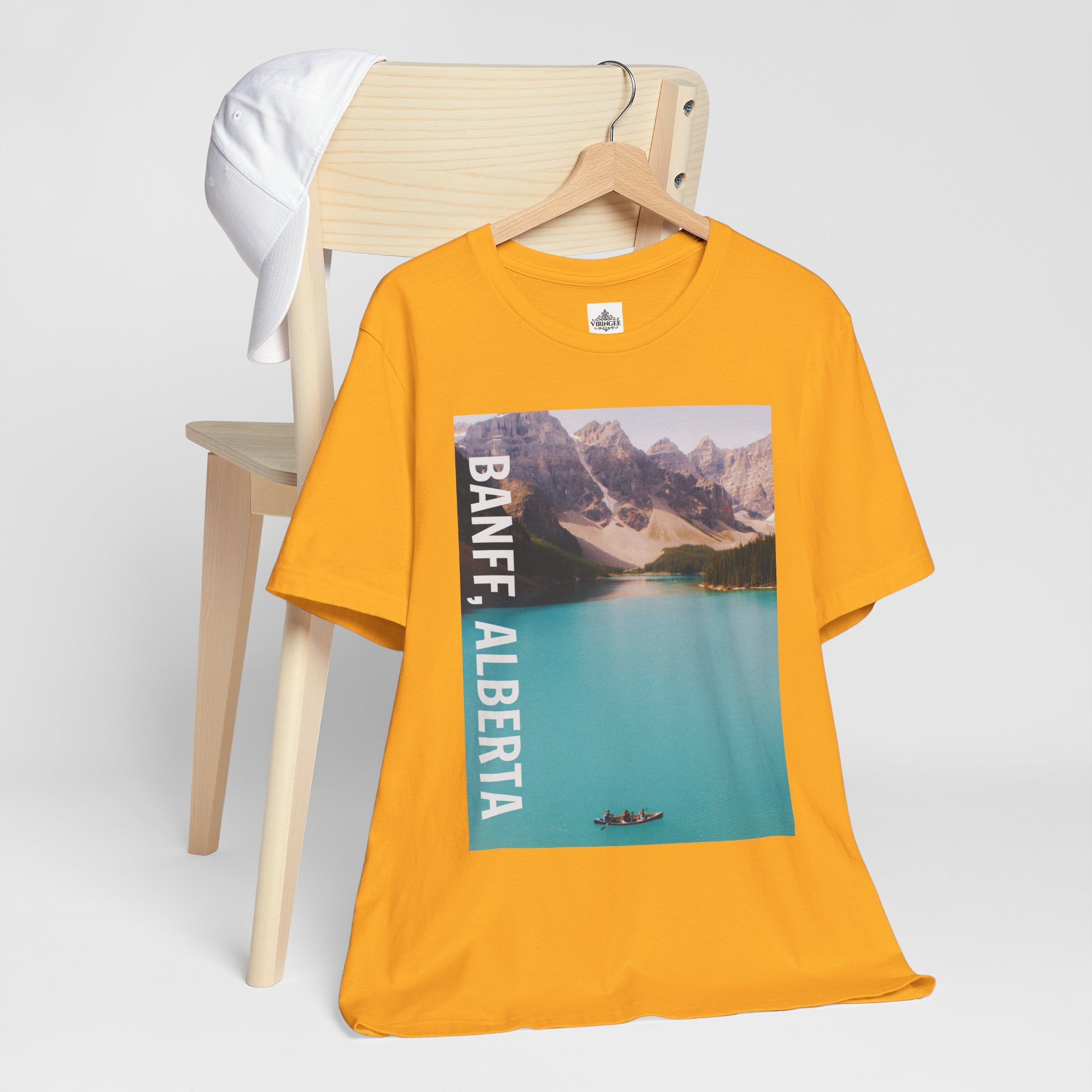 Unisex Banff T-shirt with outdoor adventure design