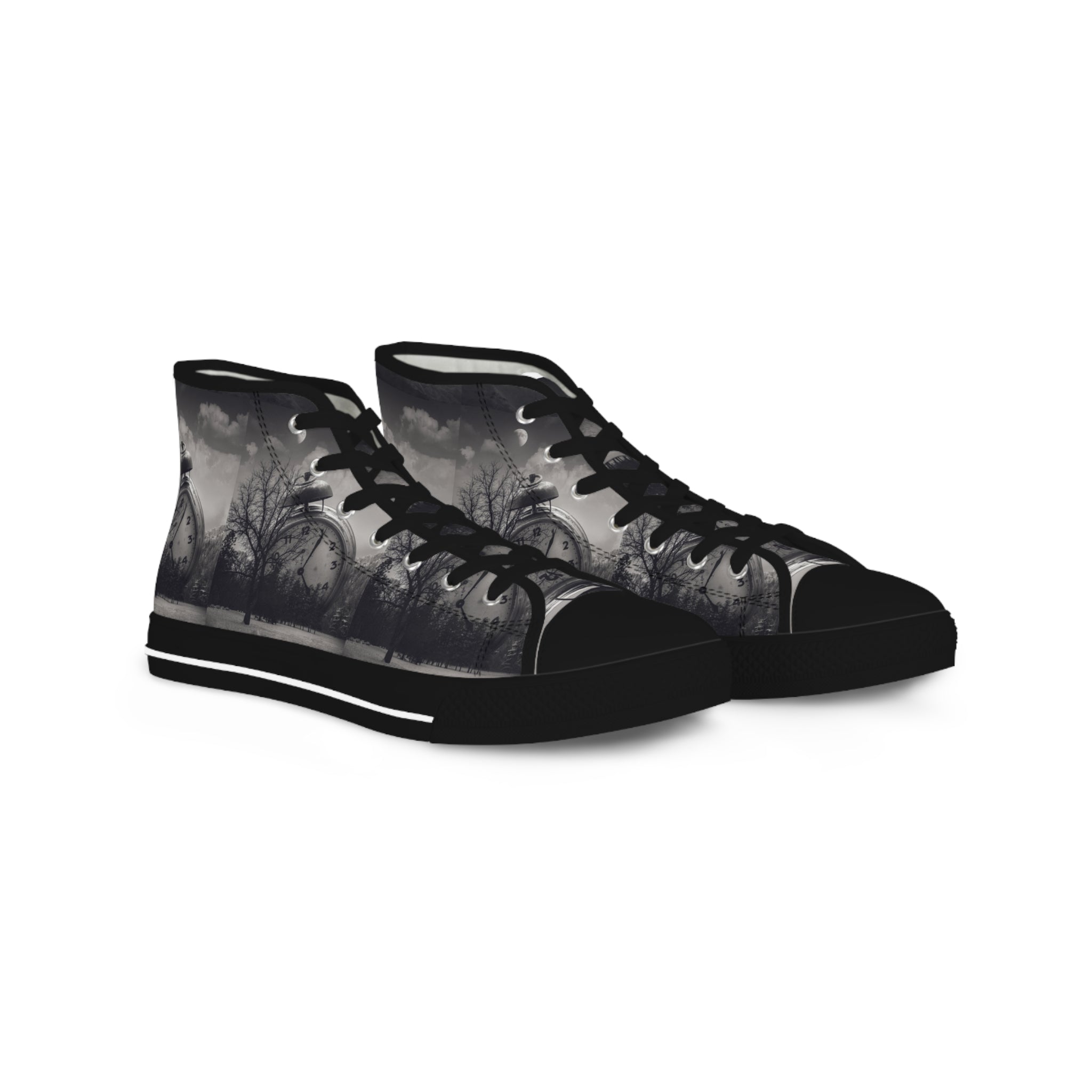 Viringee Timegrass Men's High Top Sneakers