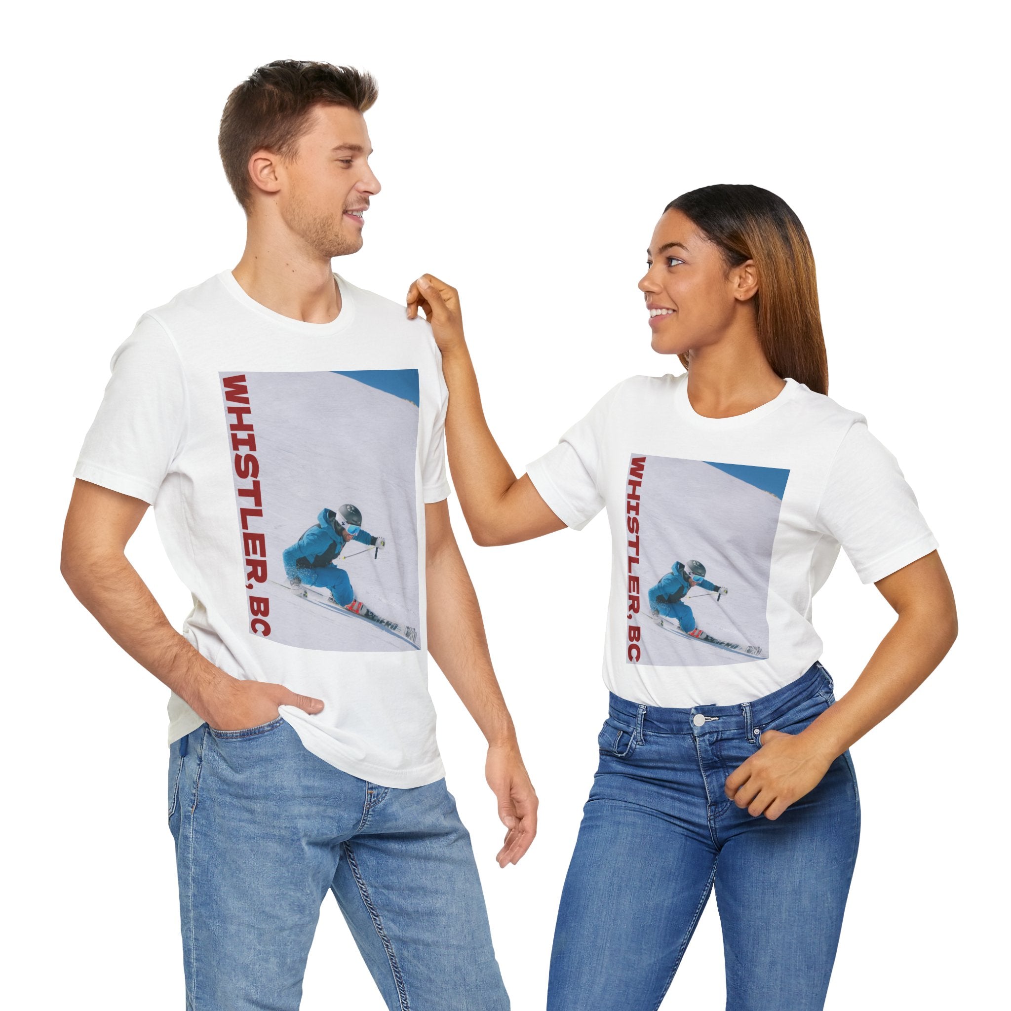 Viringee Whistler Skiing Graphic Tee