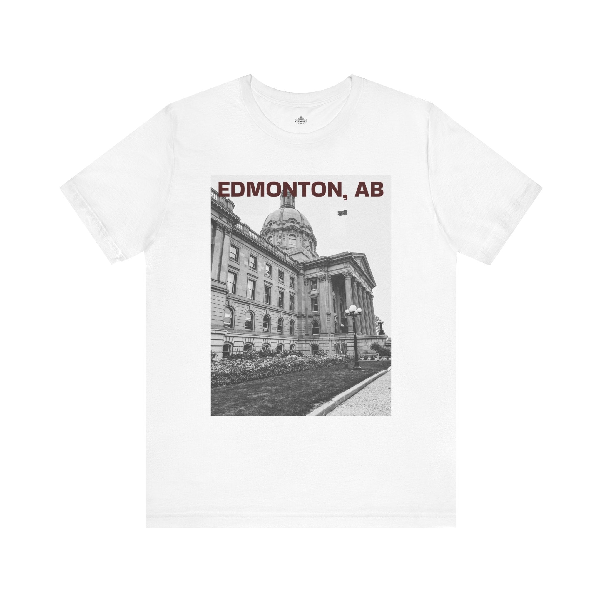 Unisex Edmonton city lovers T-shirt by Viringee