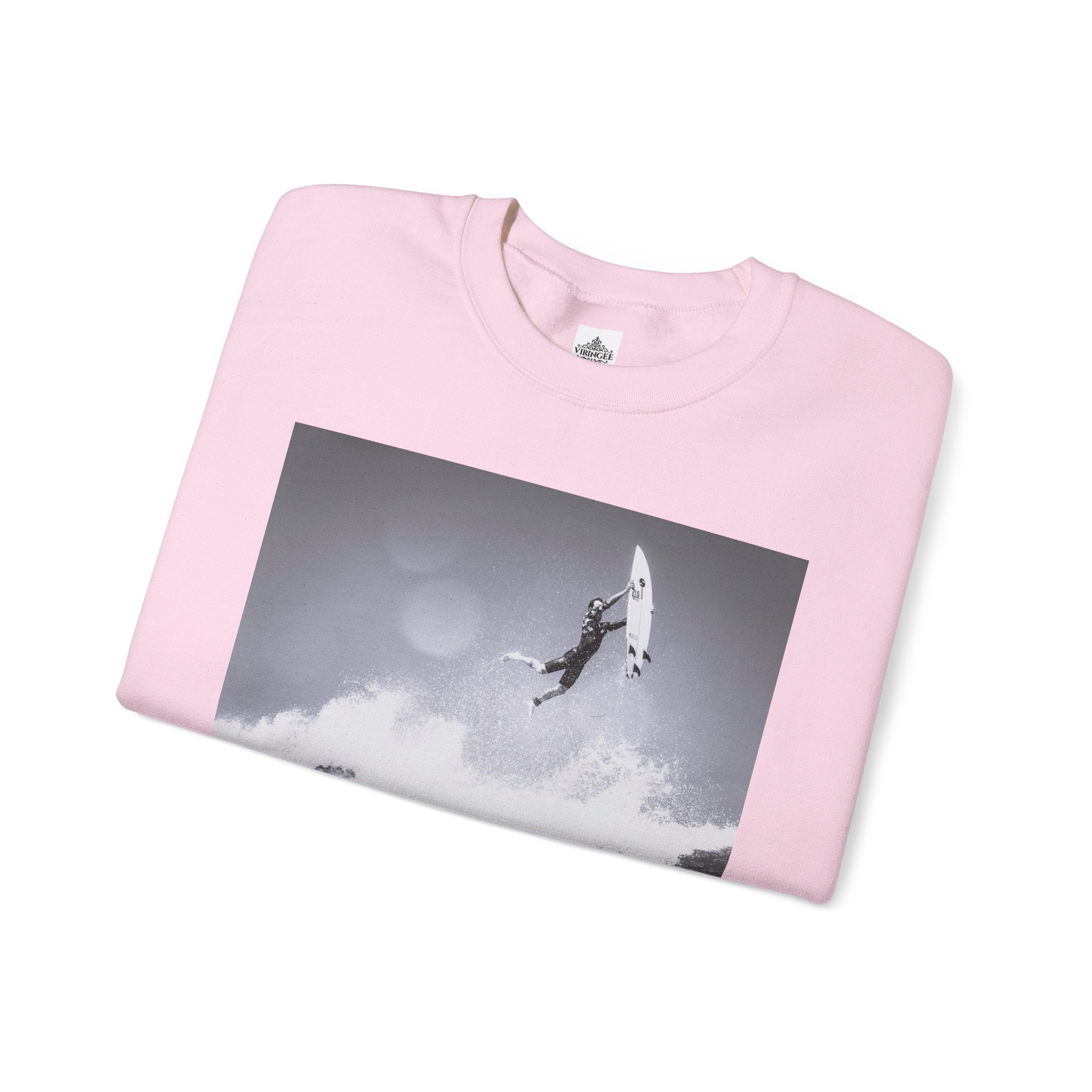Viringee Vancouver Surf Crewneck Unisex Sweatshirt