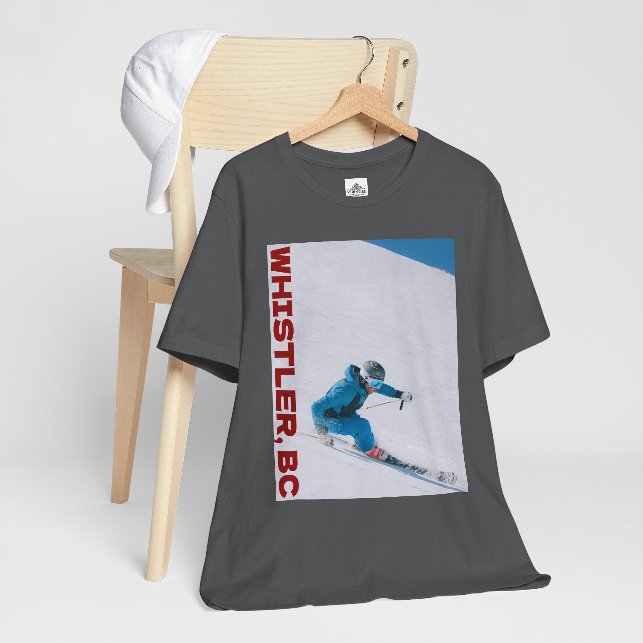 Whistler mountain pride T-shirt, unisex casual wear