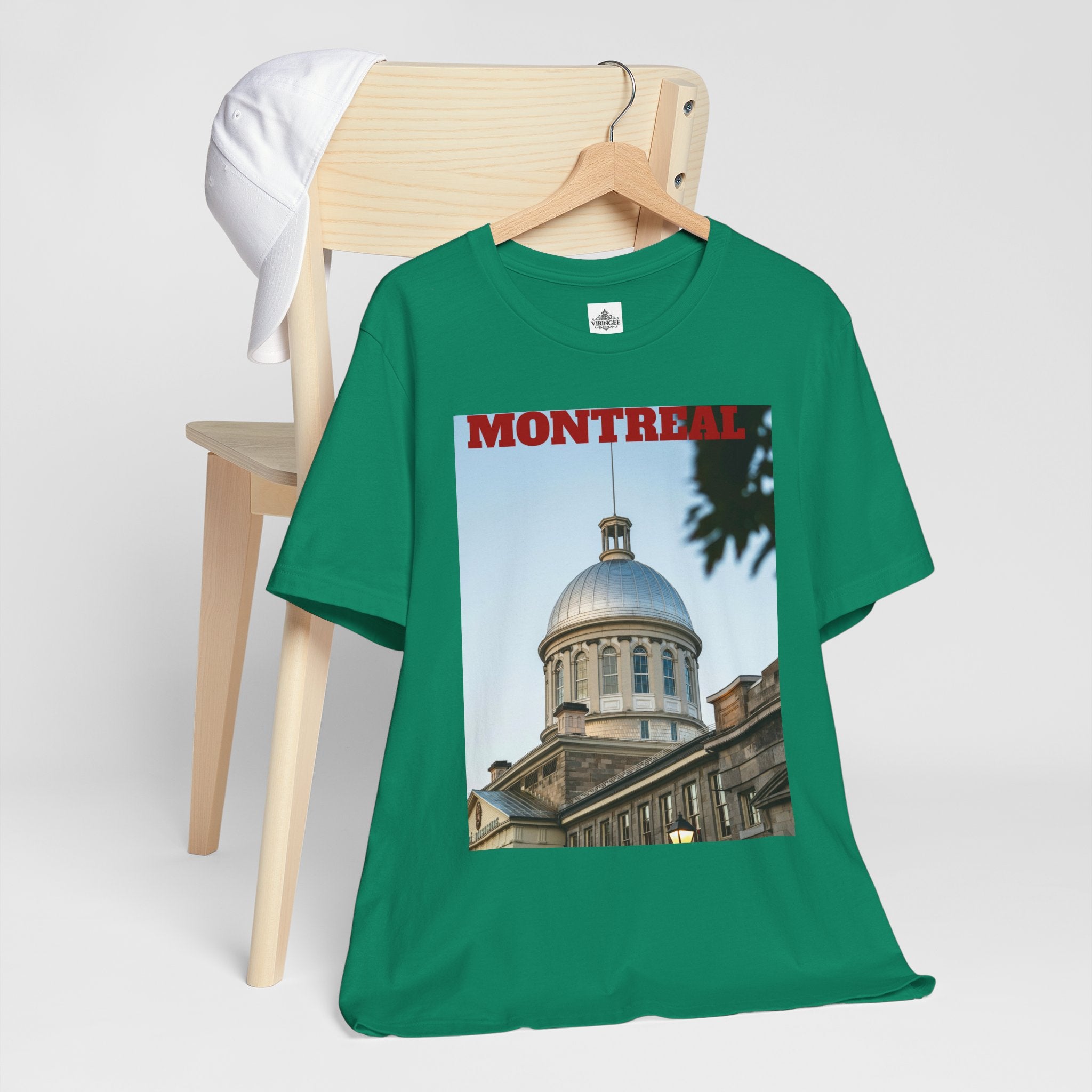 Unisex Old Montreal vintage T-shirt with city graphic