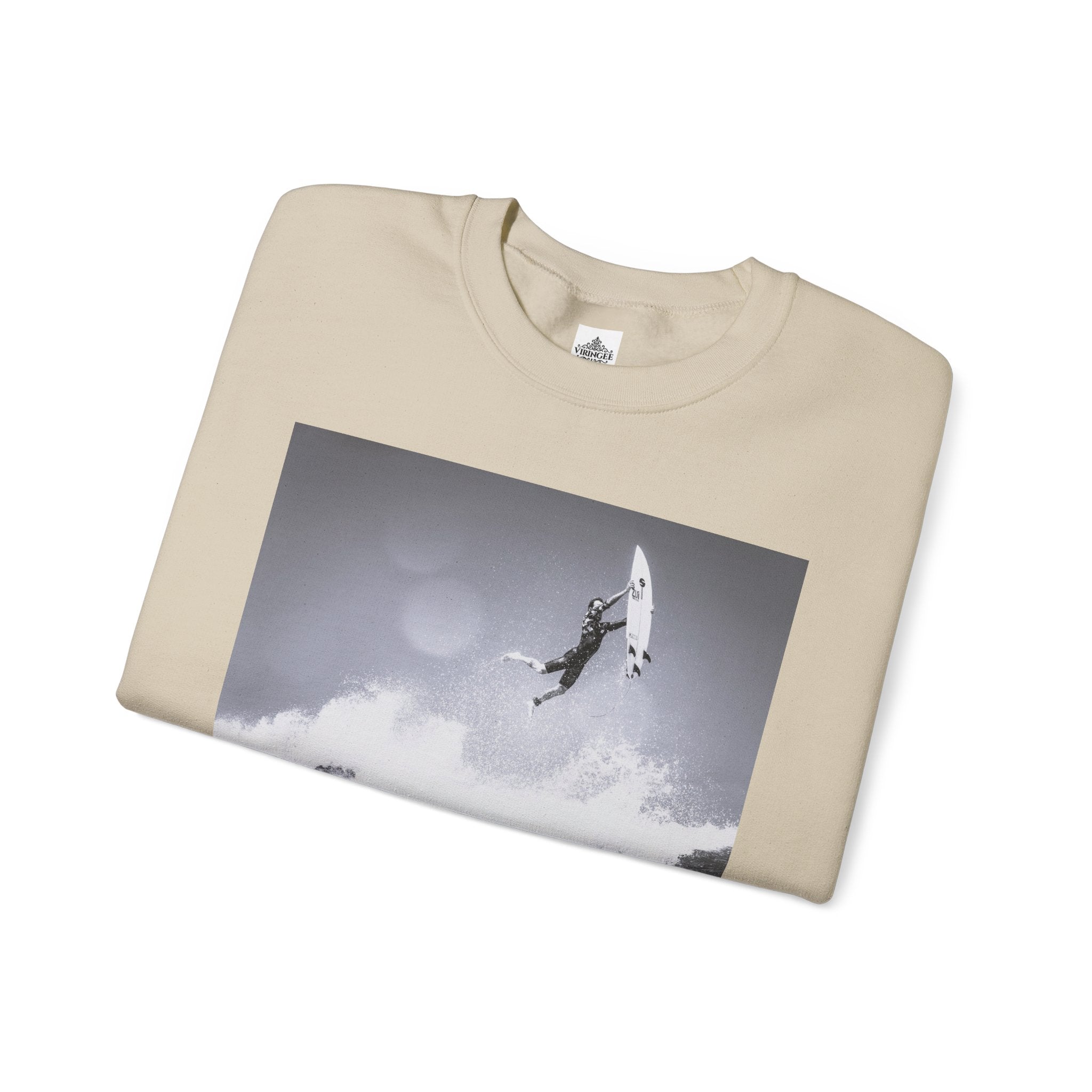 Viringee Vancouver Surf Crewneck Unisex Sweatshirt