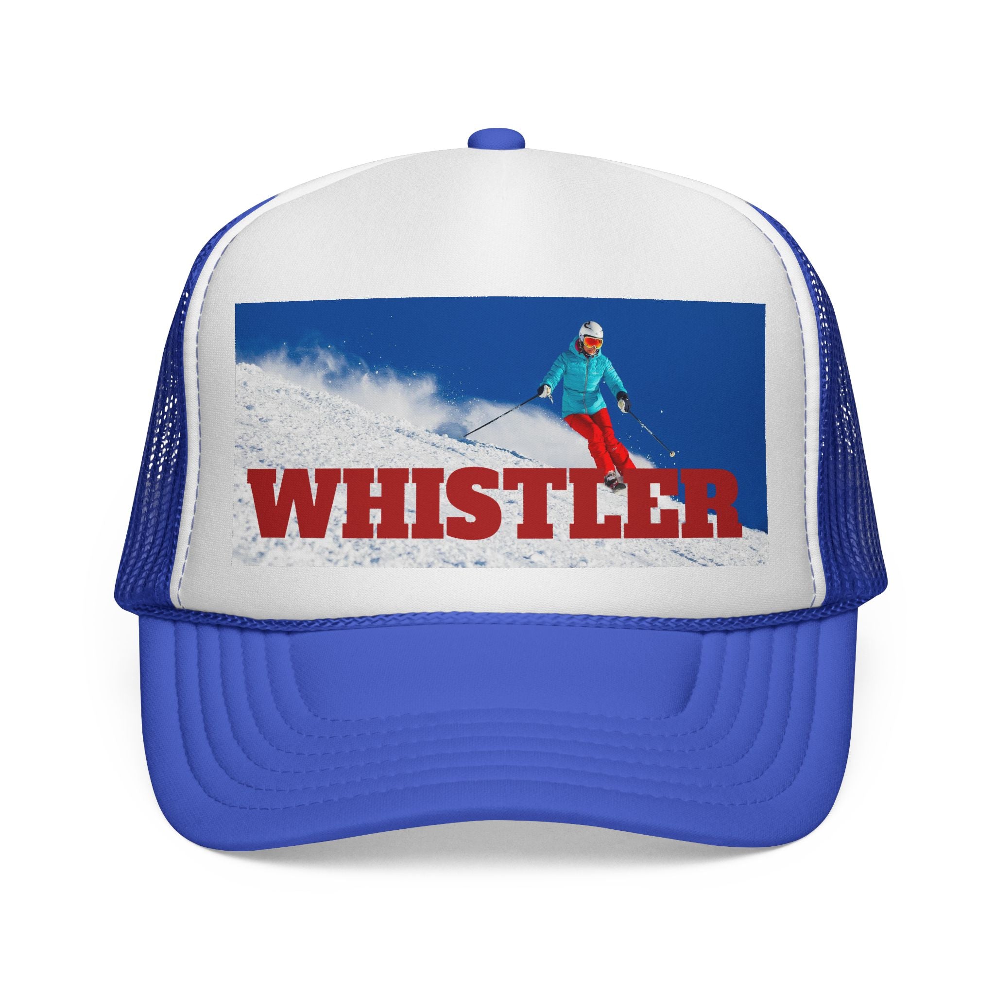 Unisex Whistler trucker cap, breathable mesh back