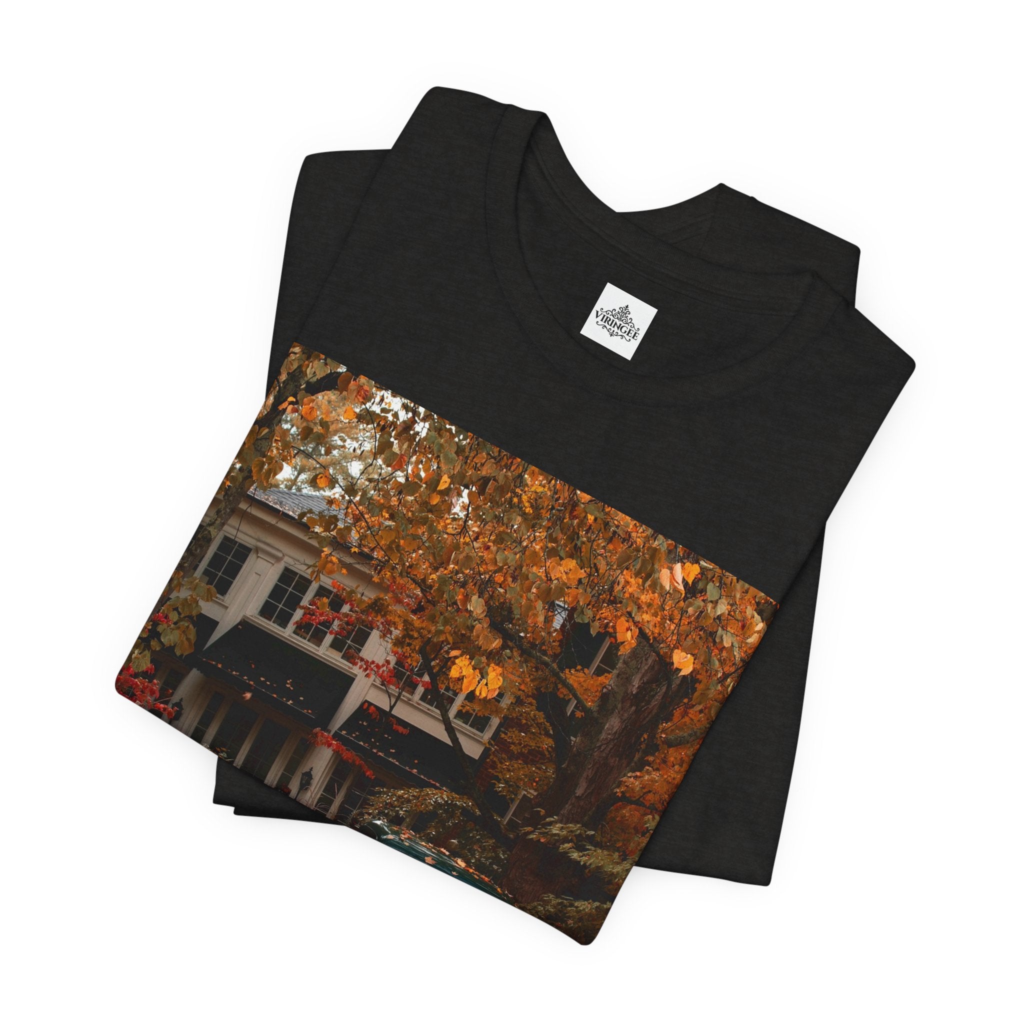Viringee Autumn Vibes Unisex Jersey T Shirt