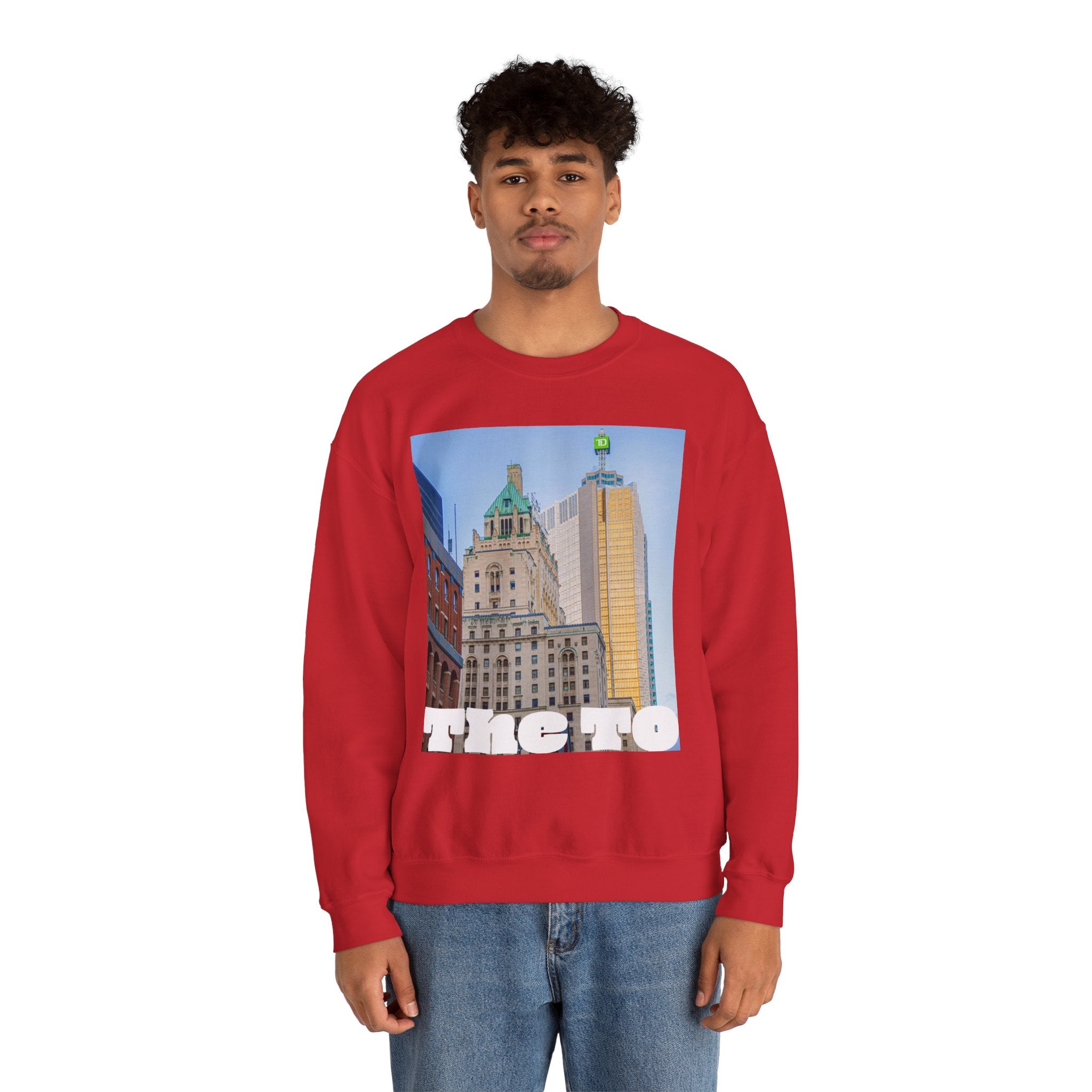 Viringee TO Skyline Unisex Crewneck Sweatshirt