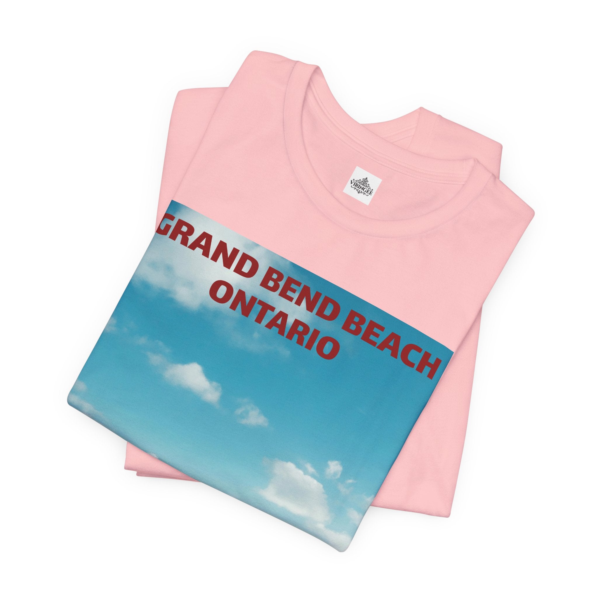 Viringee Grand Bend Beach Ontario Unisex Jersey Beach Tee