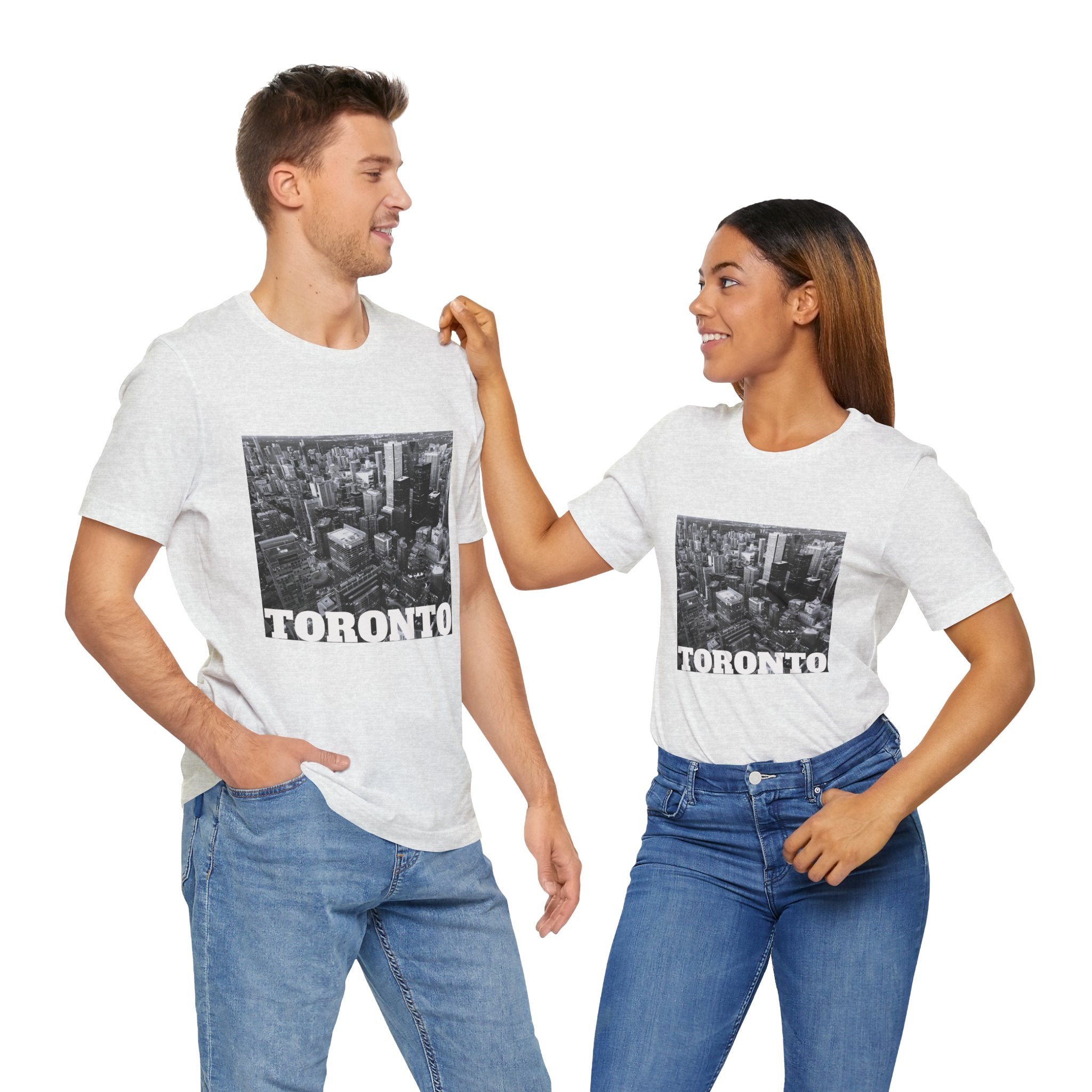 Viringee Downtown Toronto Skyline Unisex T-shirt