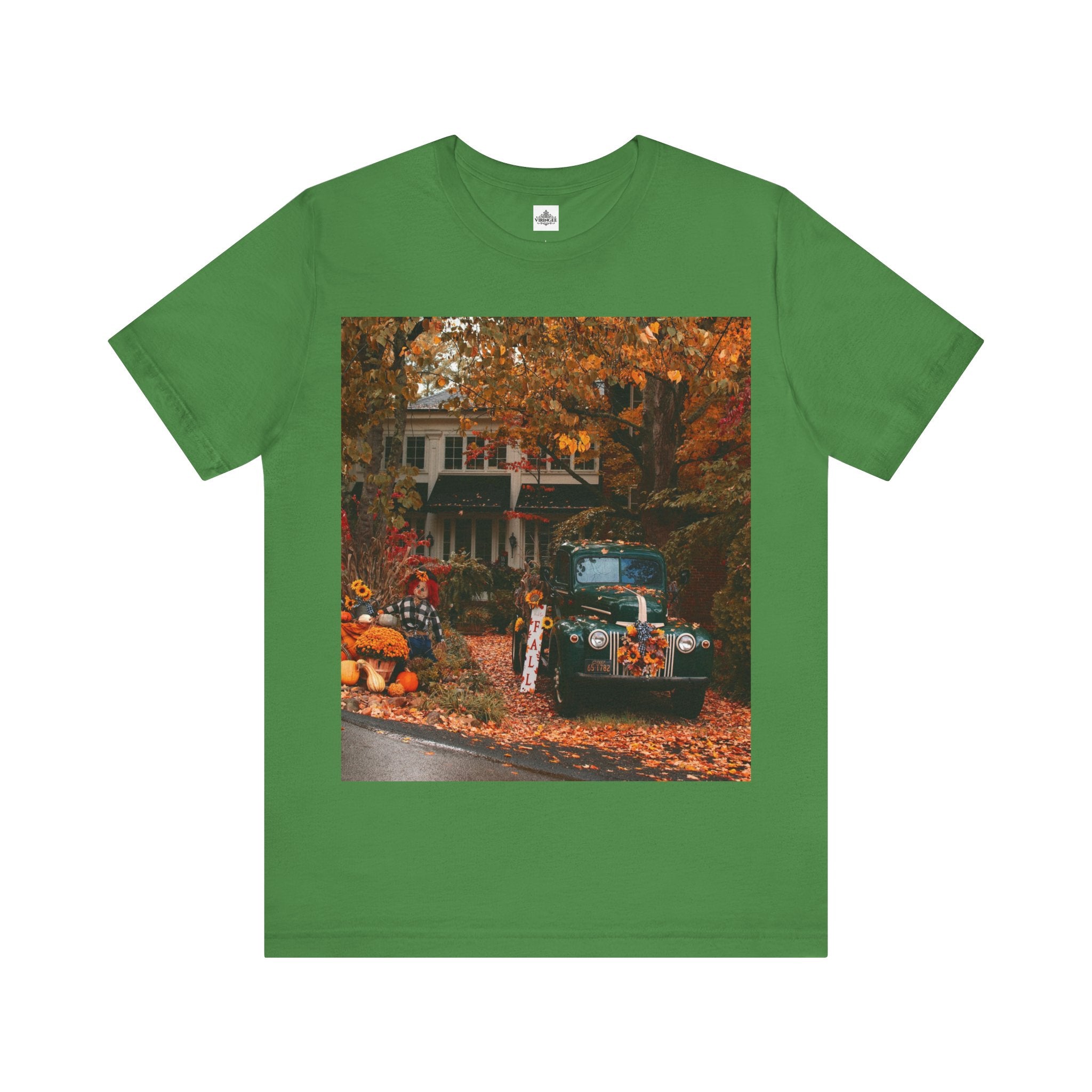 Viringee Autumn Vibes Unisex Jersey T Shirt