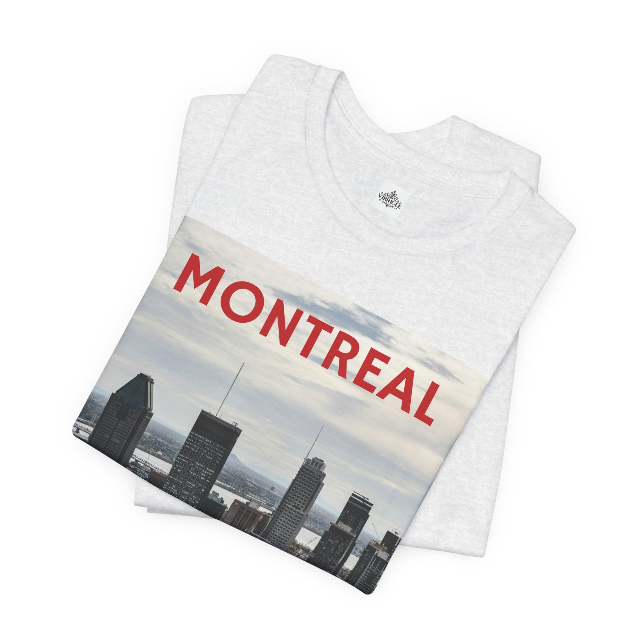 Viringee Montreal Cityscape Unisex Tee / T-shirt Unisexe Viringee – Panorama de Montréal