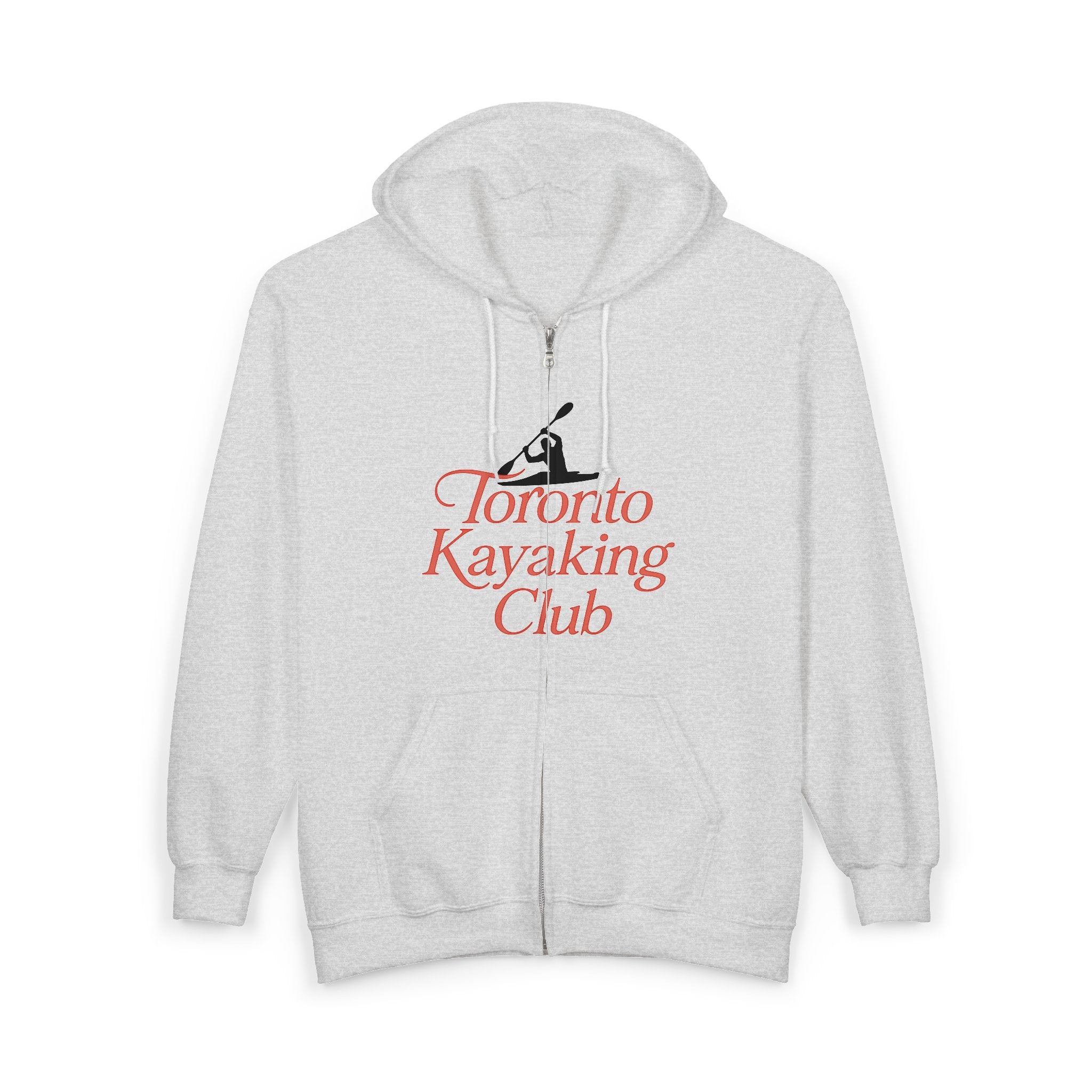 Viringee Toronto Kayaking Club Full-Zip Unisex Hoodie