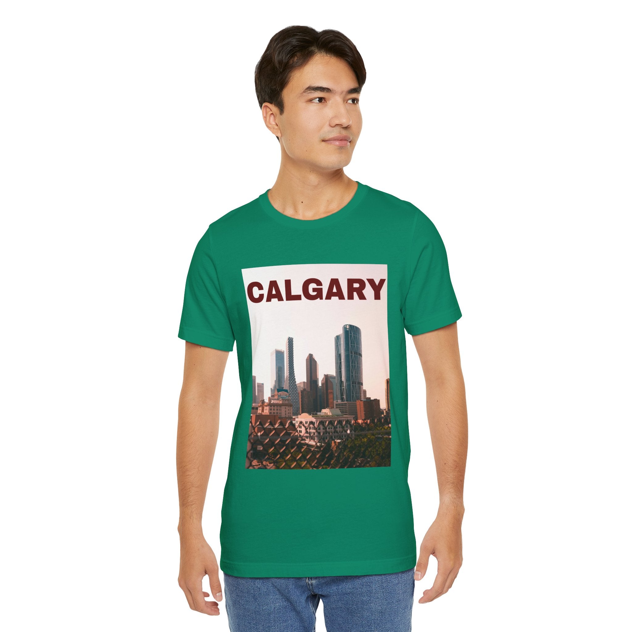 Viringee Calgary Skyline Unisex Tee