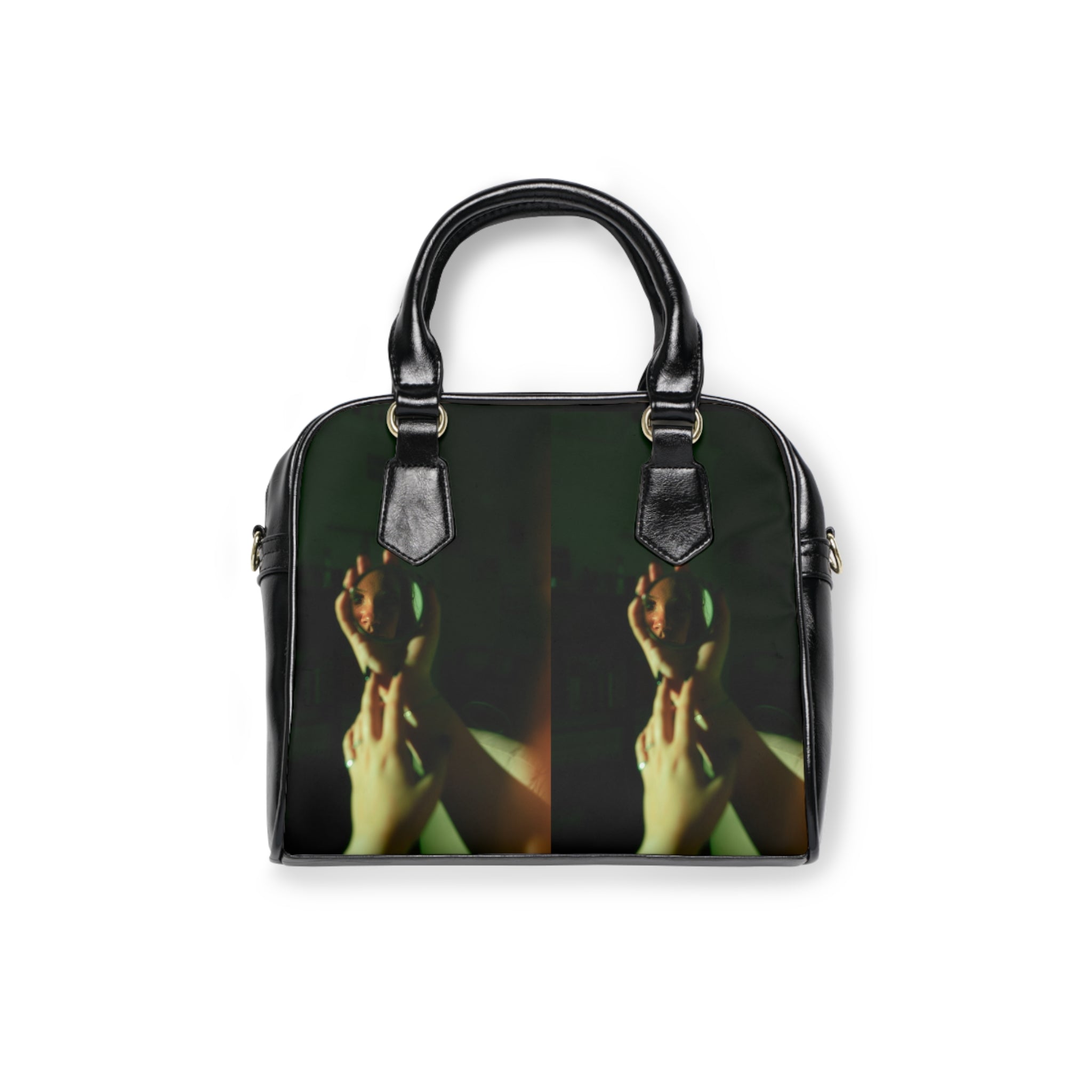 Viringee Mirror Art Shoulder Handbag