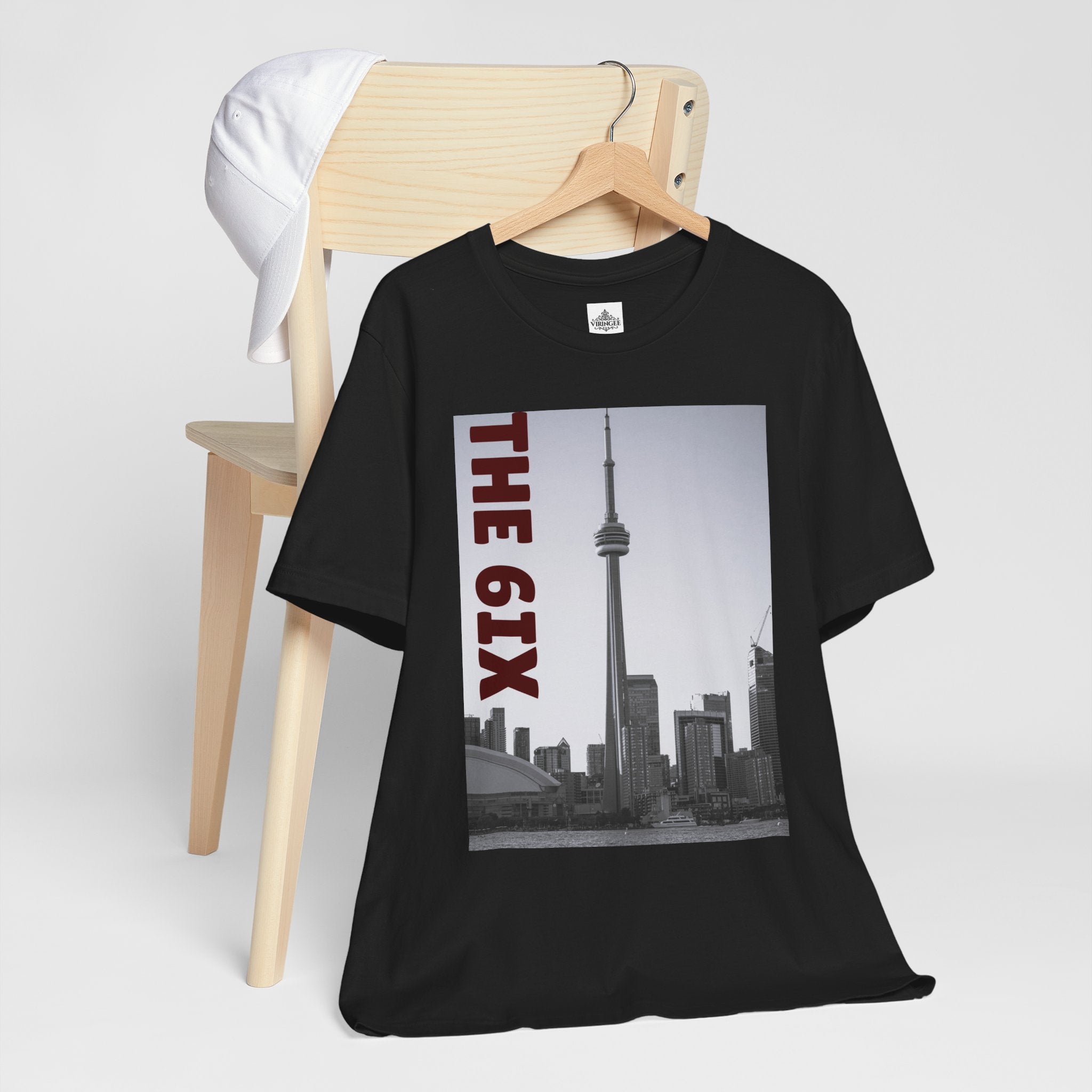Toronto The Six T-shirt, unisex short sleeve style