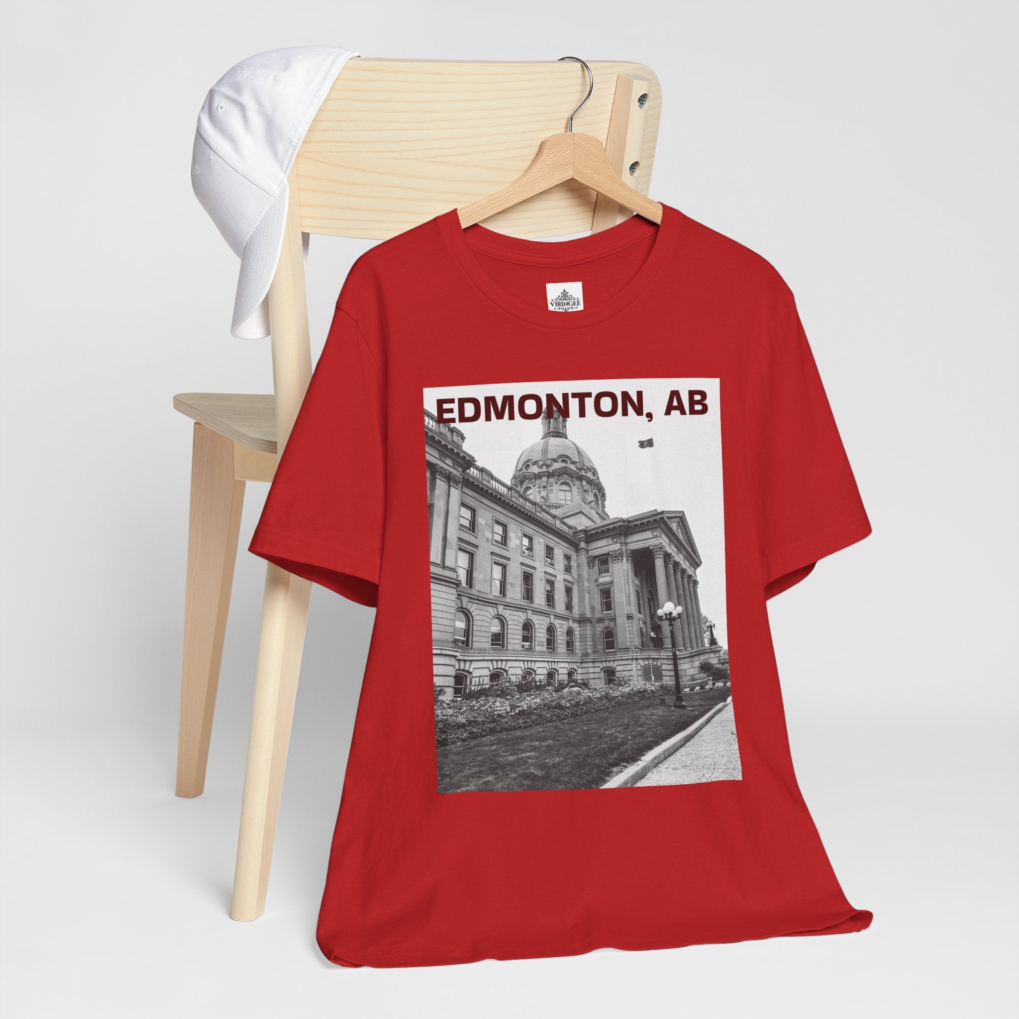 Viringee Edmonton Unisex Tee for City Lovers