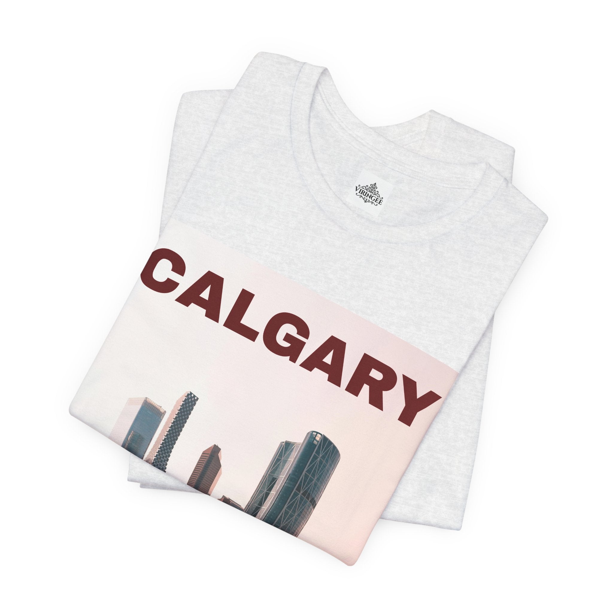 Viringee Calgary Skyline Unisex Tee