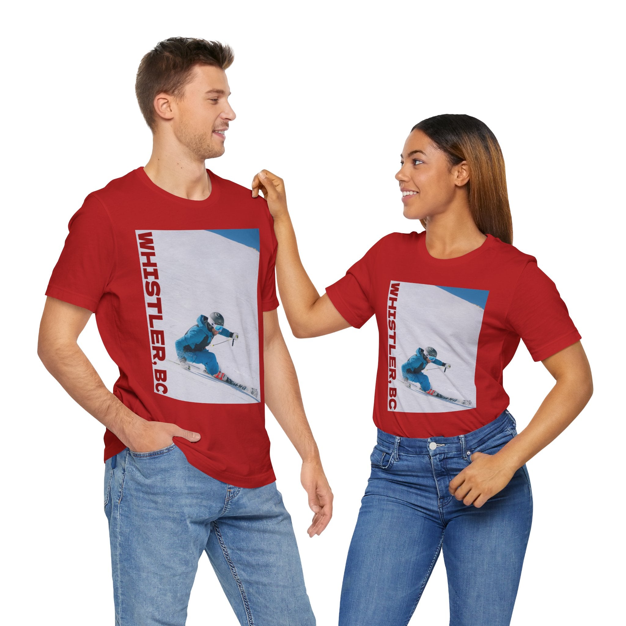 Viringee Whistler Skiing Graphic Tee