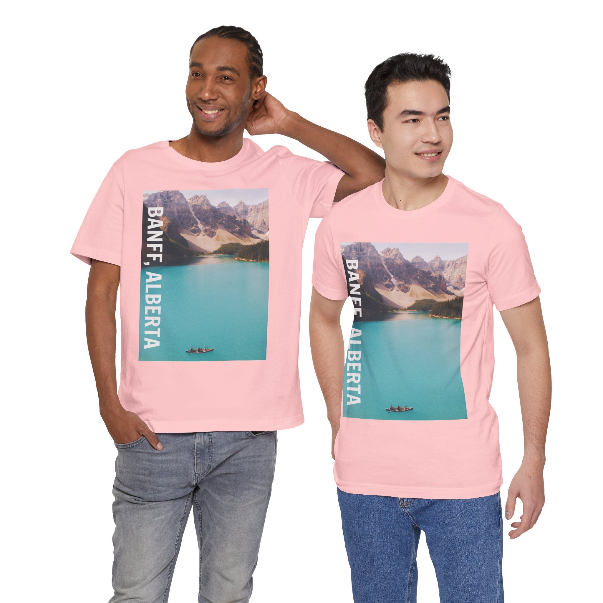 Unisex Banff T-shirt with outdoor adventure design