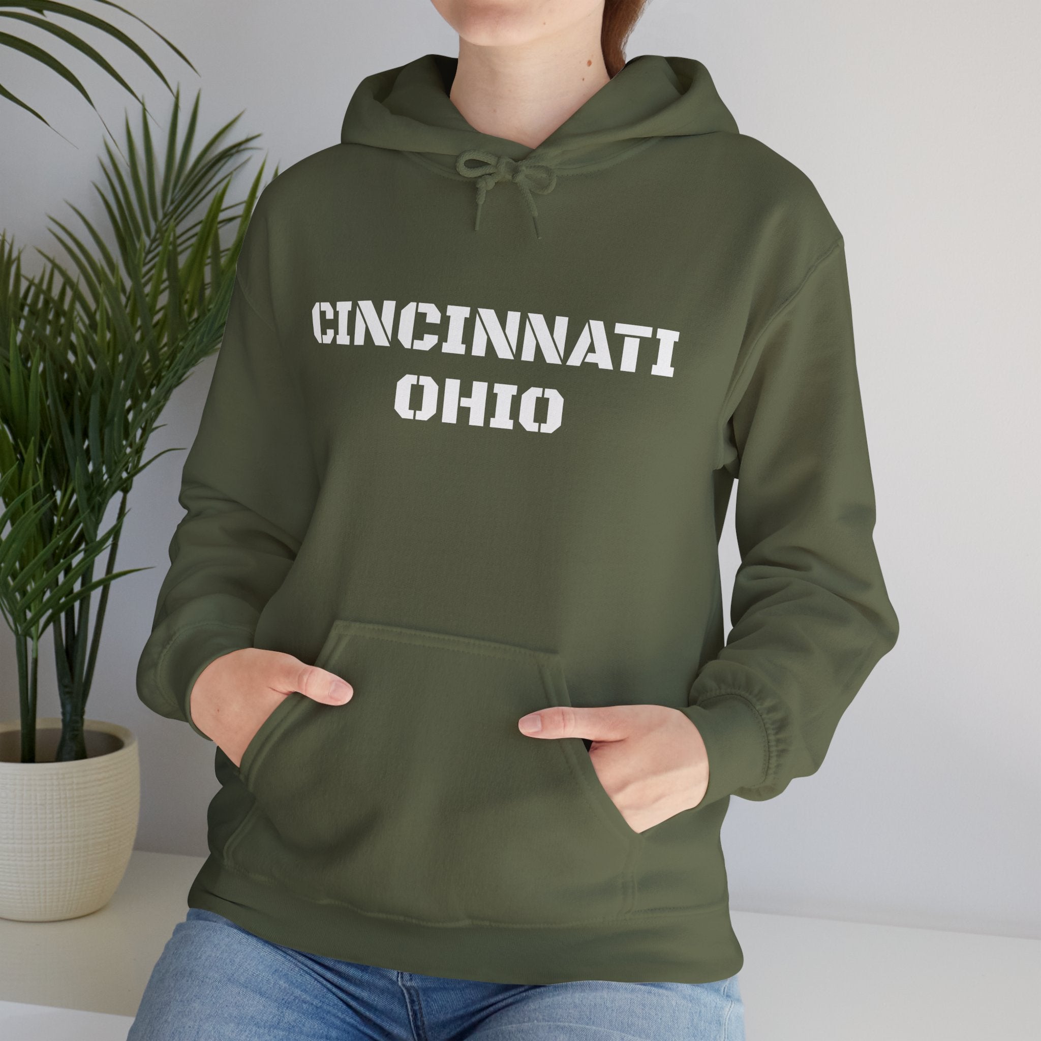 Viringee Cincinnati Ohio Unisex Hoodie