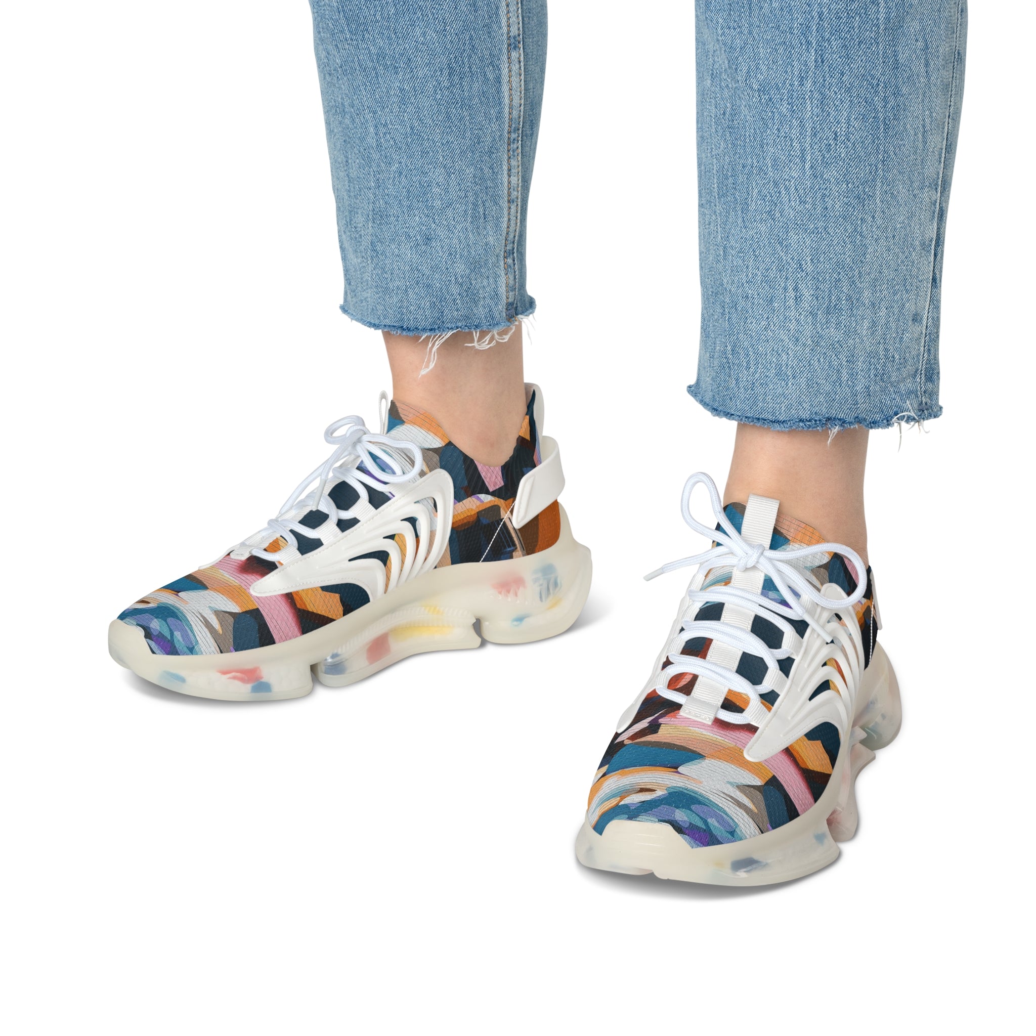 Viringee Women's Graphika Mesh Sneakers