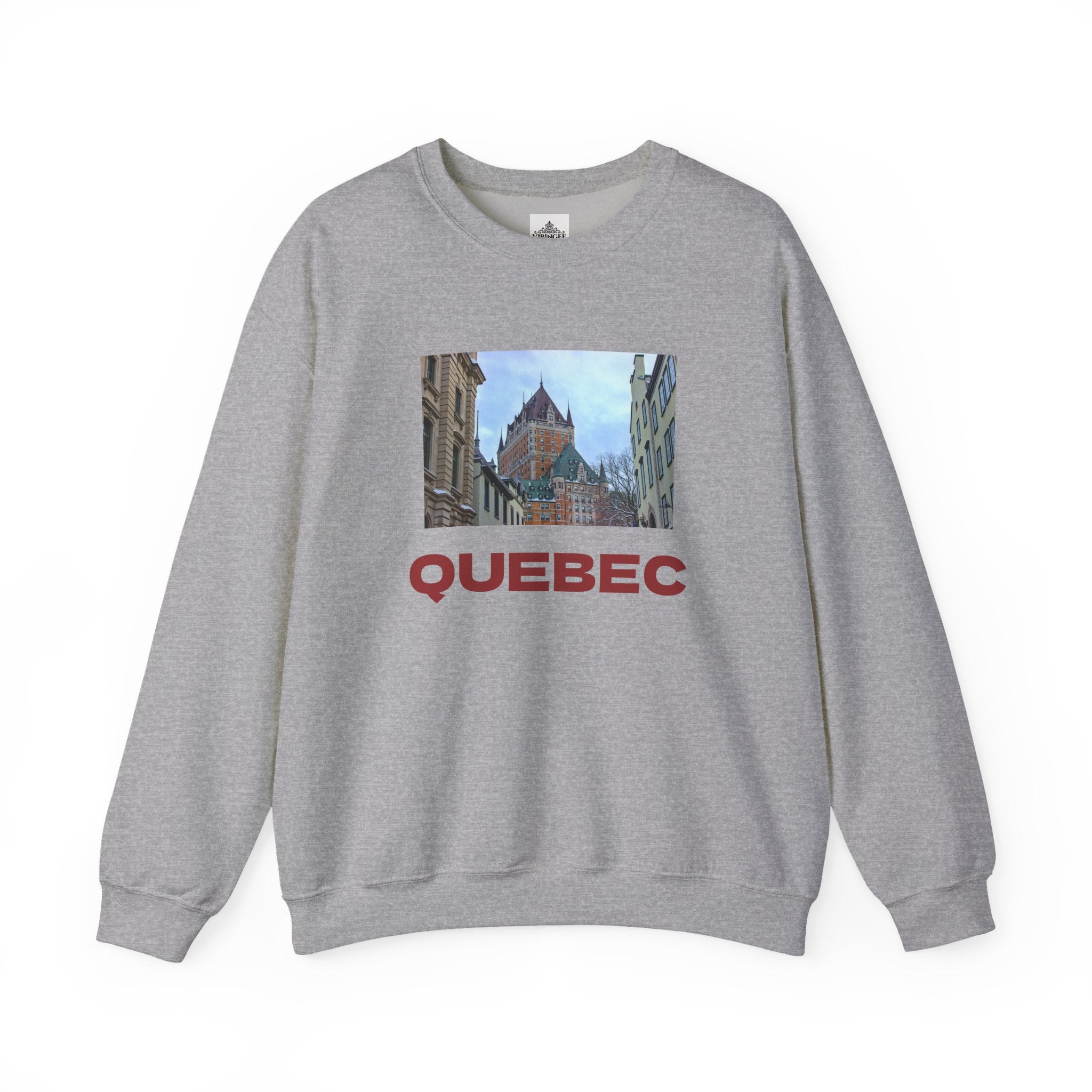 Viringee Quebec Vintage Crewneck Unisex Sweatshirt