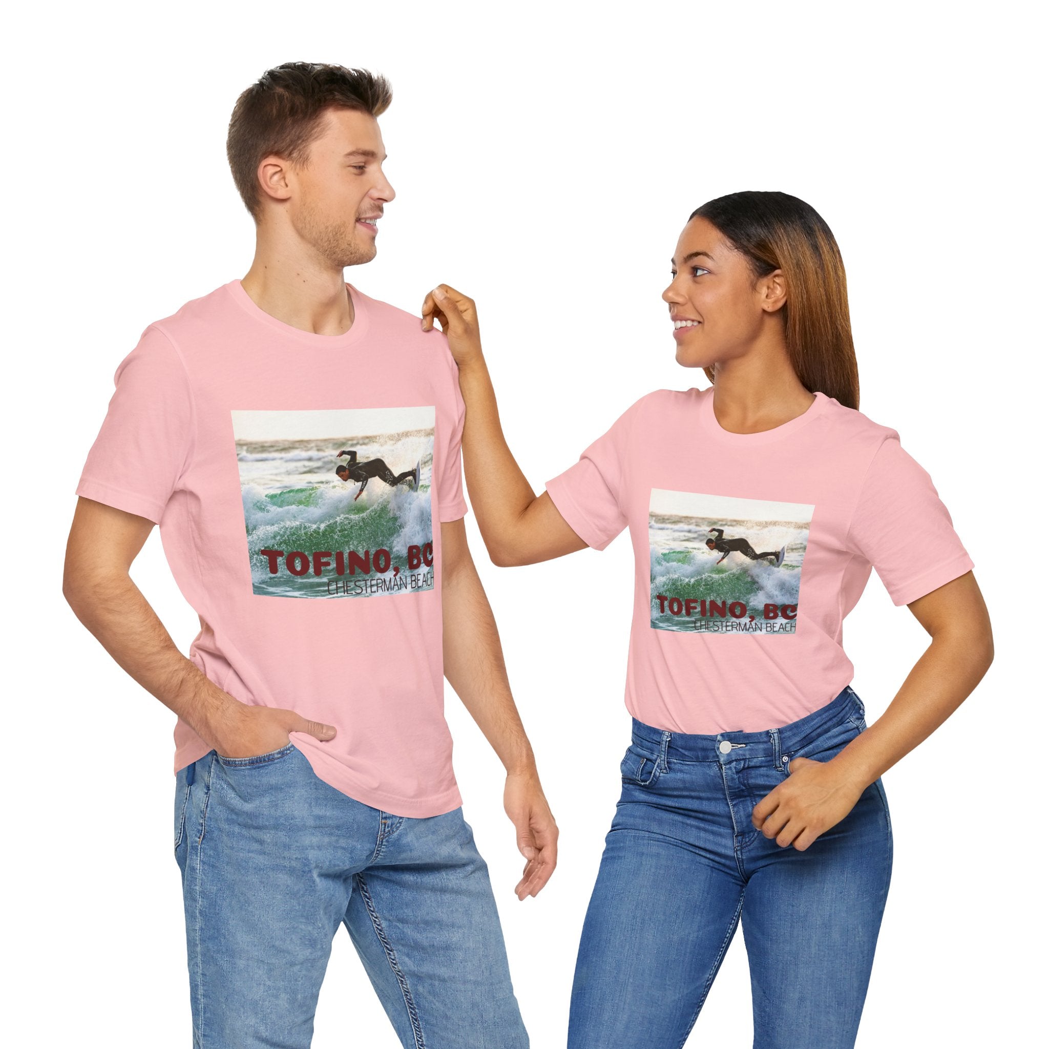 Viringee Tofino Chesterman Beach Surfing Graphic Tee