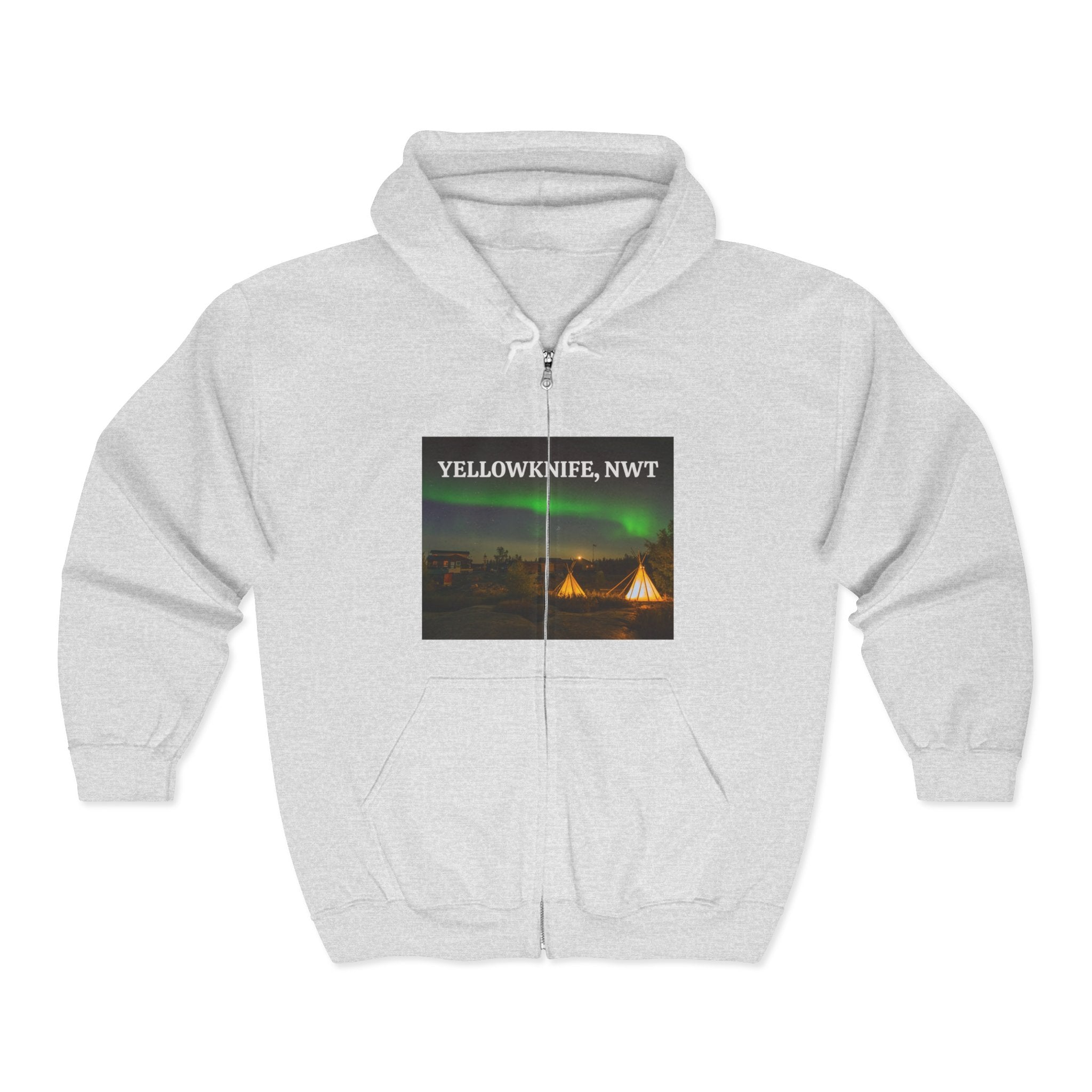 Viringee Yellowknife NWT Unisex Heavy Blend™ Full Zip Hooded Sweatshirt