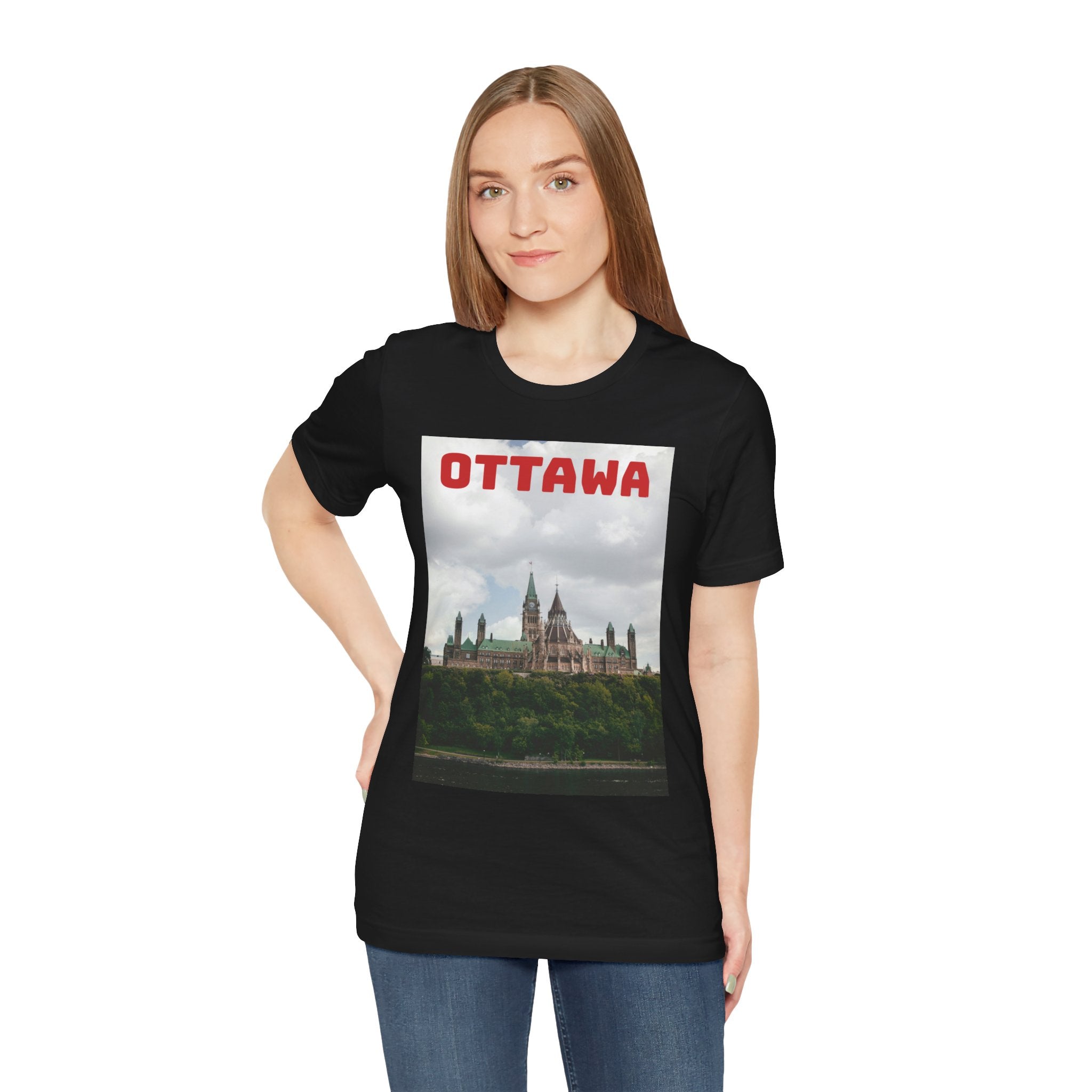 Viringee Ottawa graphic T-shirt, unisex short sleeve