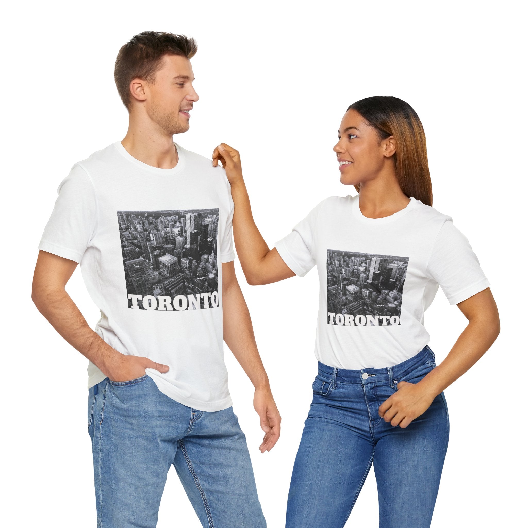 Viringee Downtown Toronto Skyline Unisex T-shirt