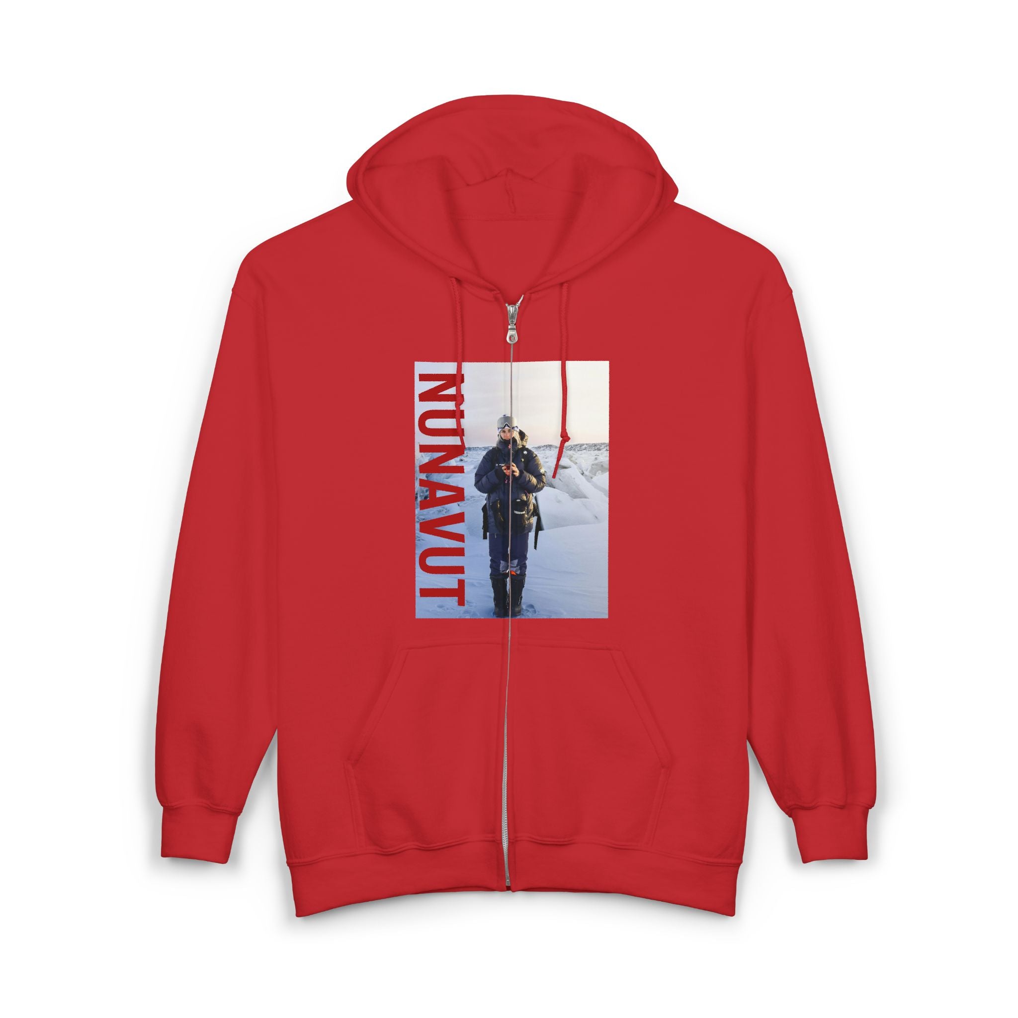 Viringee Nunavut Adventure Unisex Heavy Blend Zip Hoodie