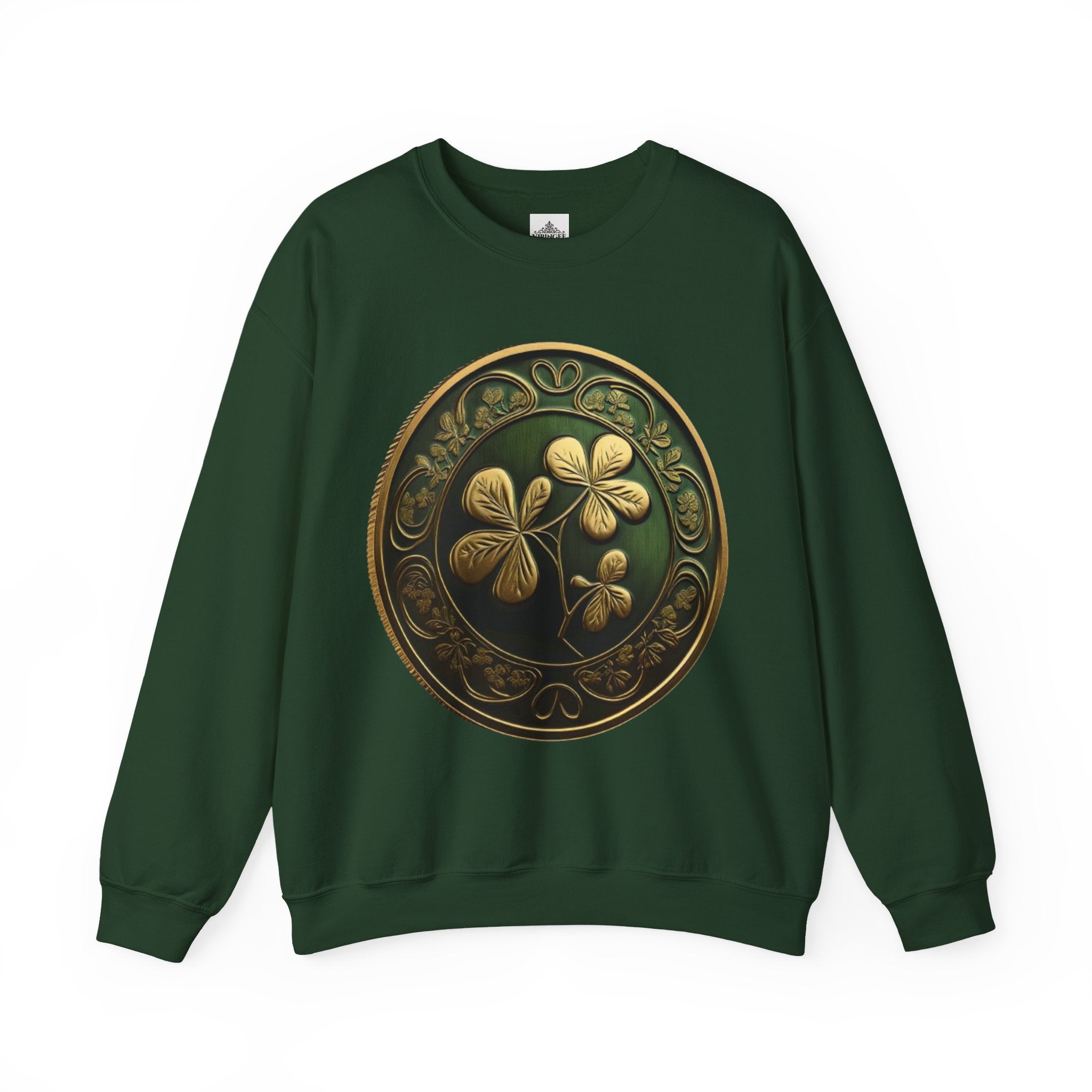 Viringee Seal of leaves Crewneck Sweatshirt