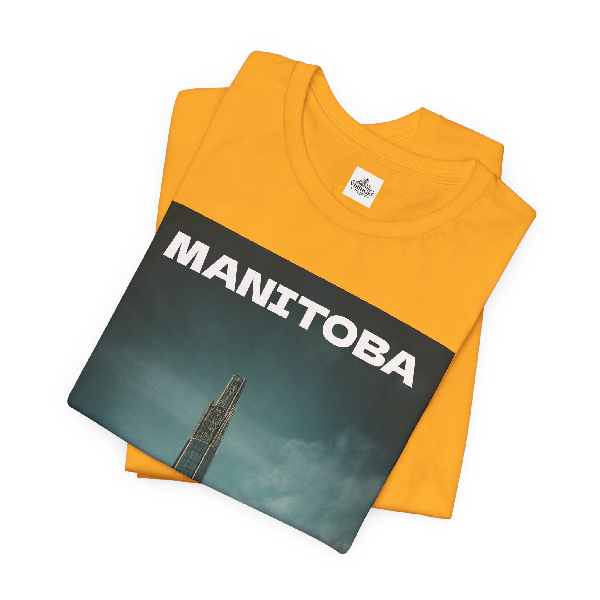 Vintage Manitoba Cityscape Graphic Tee