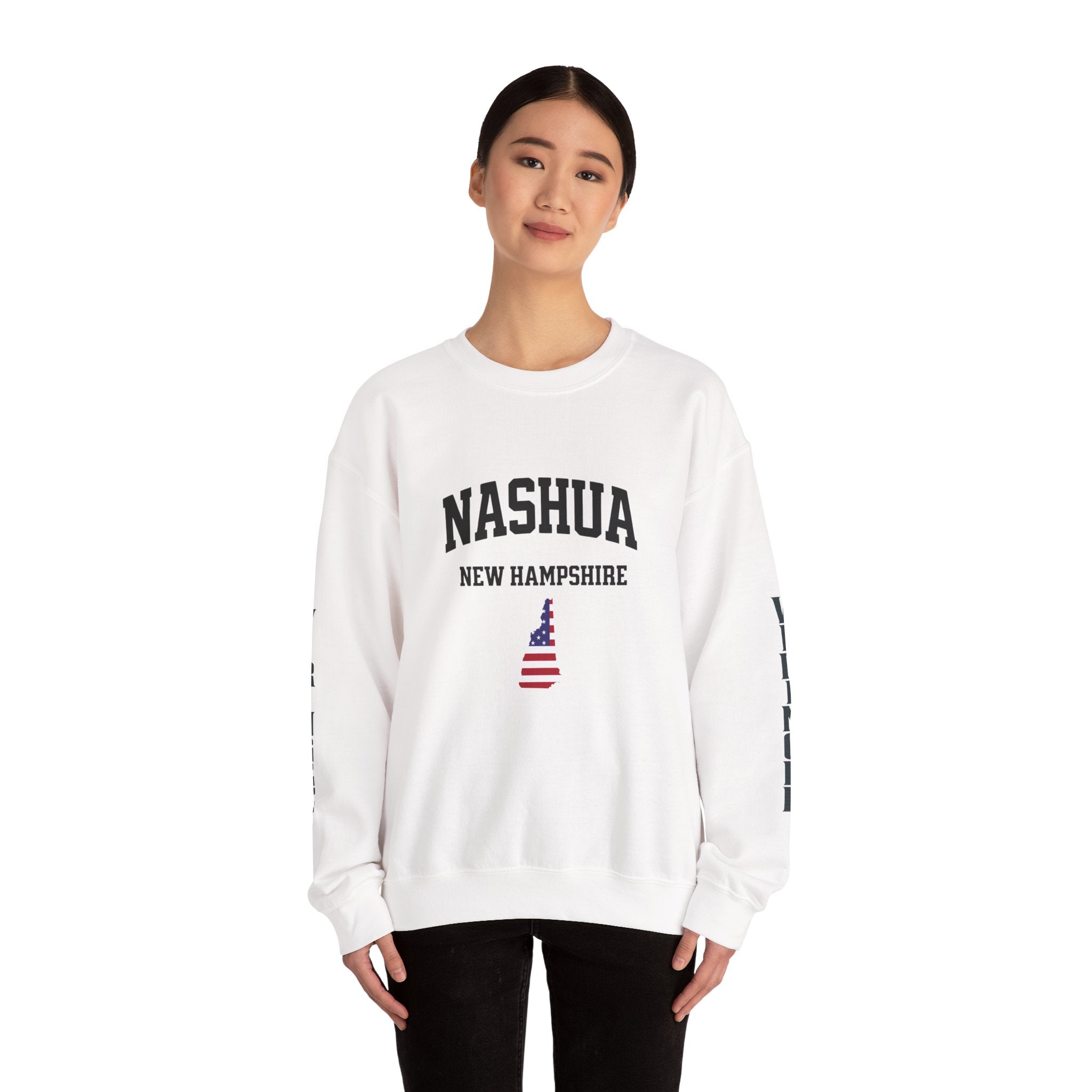 Viringee Nashua New Hampshire Crewneck Sweatshirt