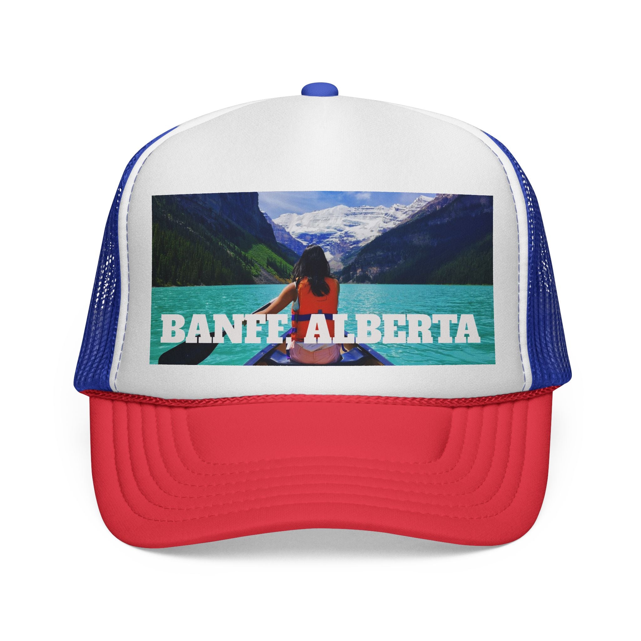 Unisex Banff trucker cap, breathable mesh back