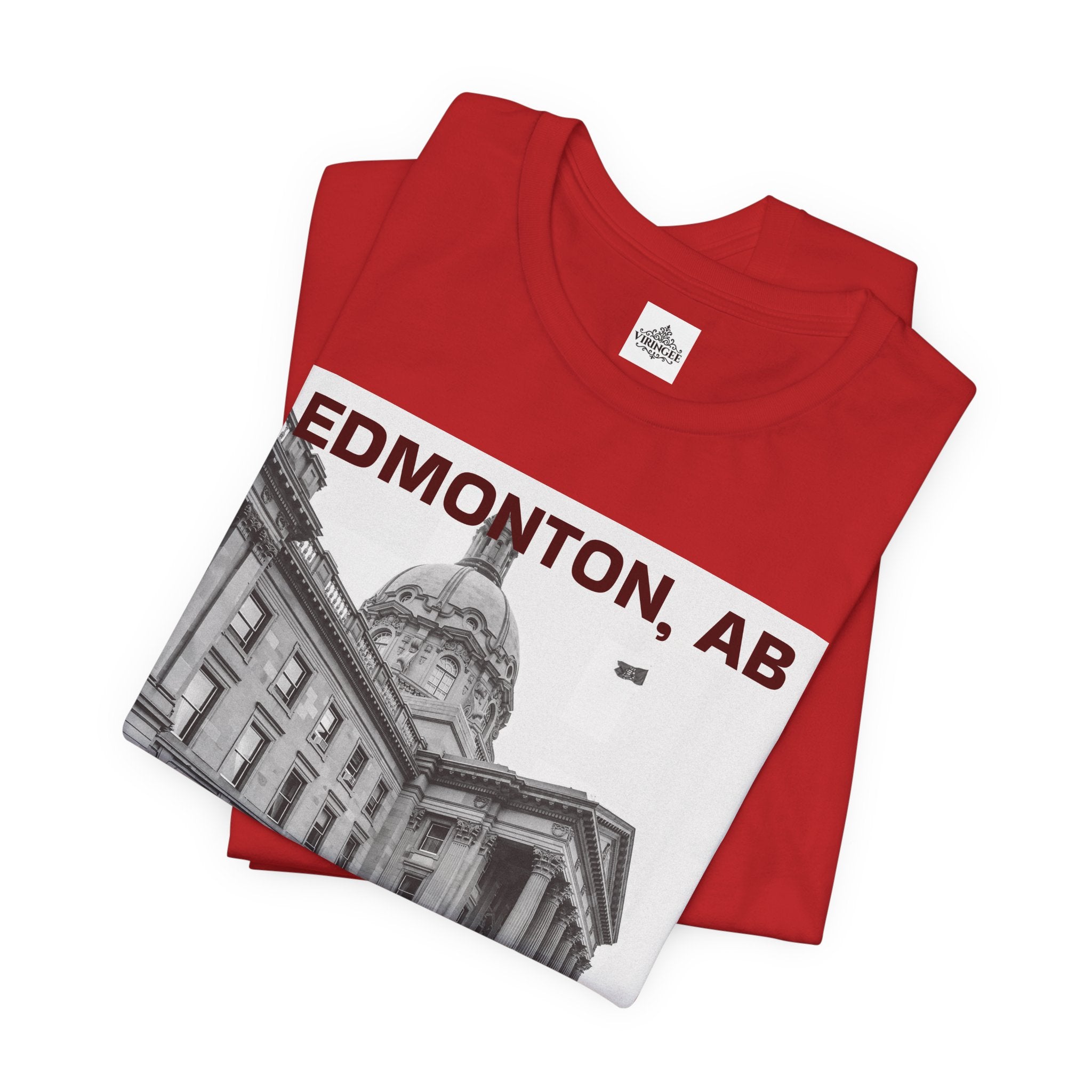 Viringee Edmonton Unisex Tee for City Lovers